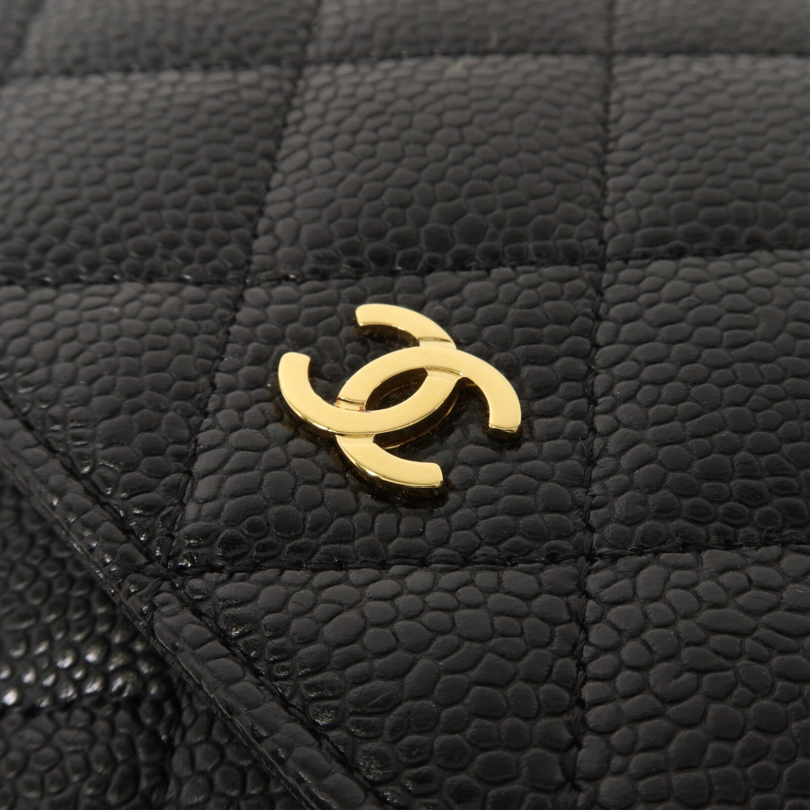 CHANEL 牛皮皮革WOC Wallet On Chain鏈帶肩背袋