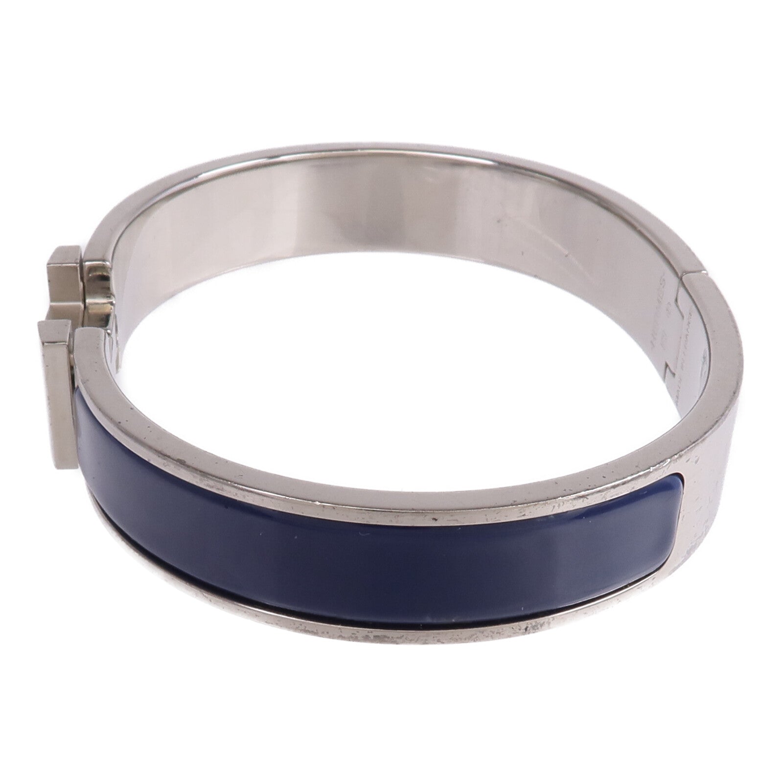HERMES 金屬/琺瑯Clic H Bracelet手鐲