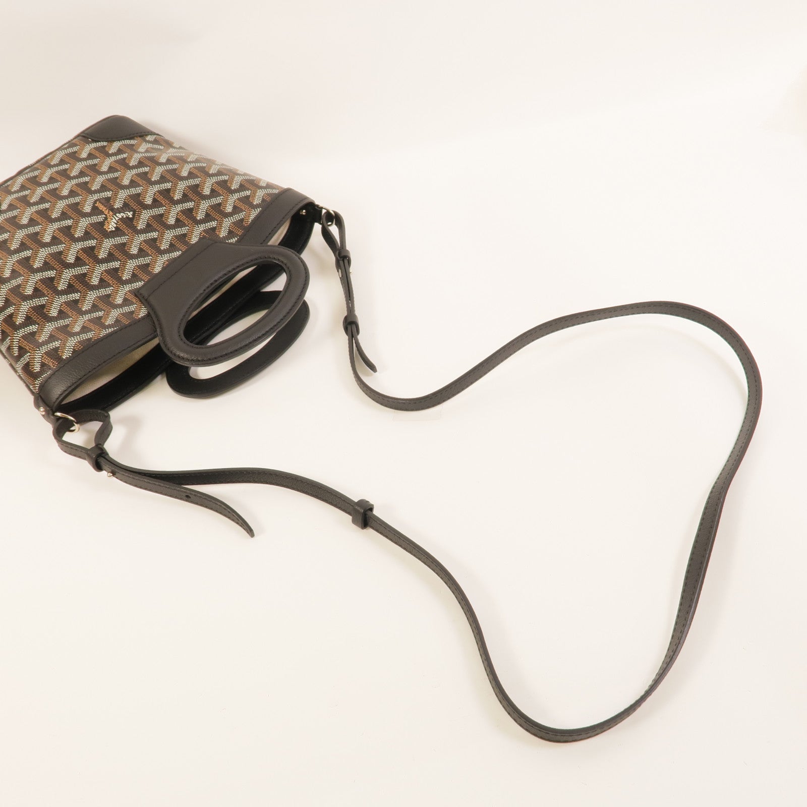 GOYARD 塗層帆布Beluga Mini手挽肩背兩用袋