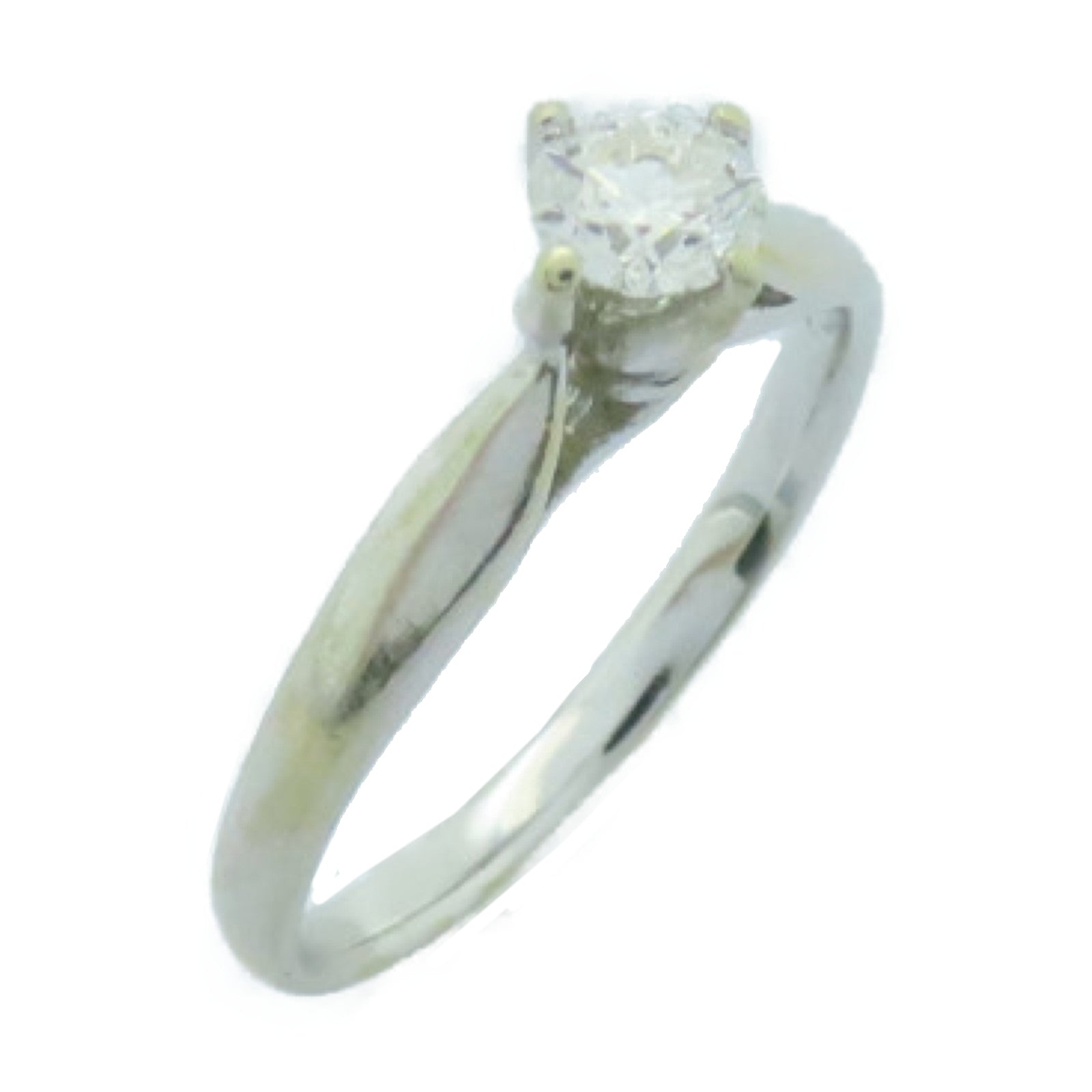 JEWELRY **【激減優惠】18K白金Diamond Ring 0.30ct鑽石戒指US#6