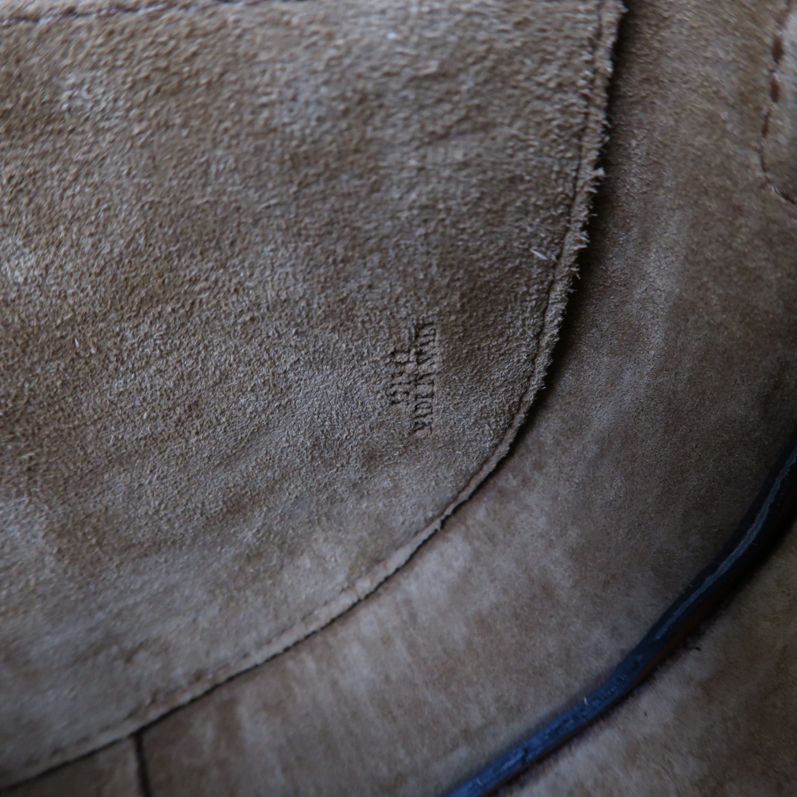 LOEWE 牛皮皮革Waist Bag金扣腰包啡色