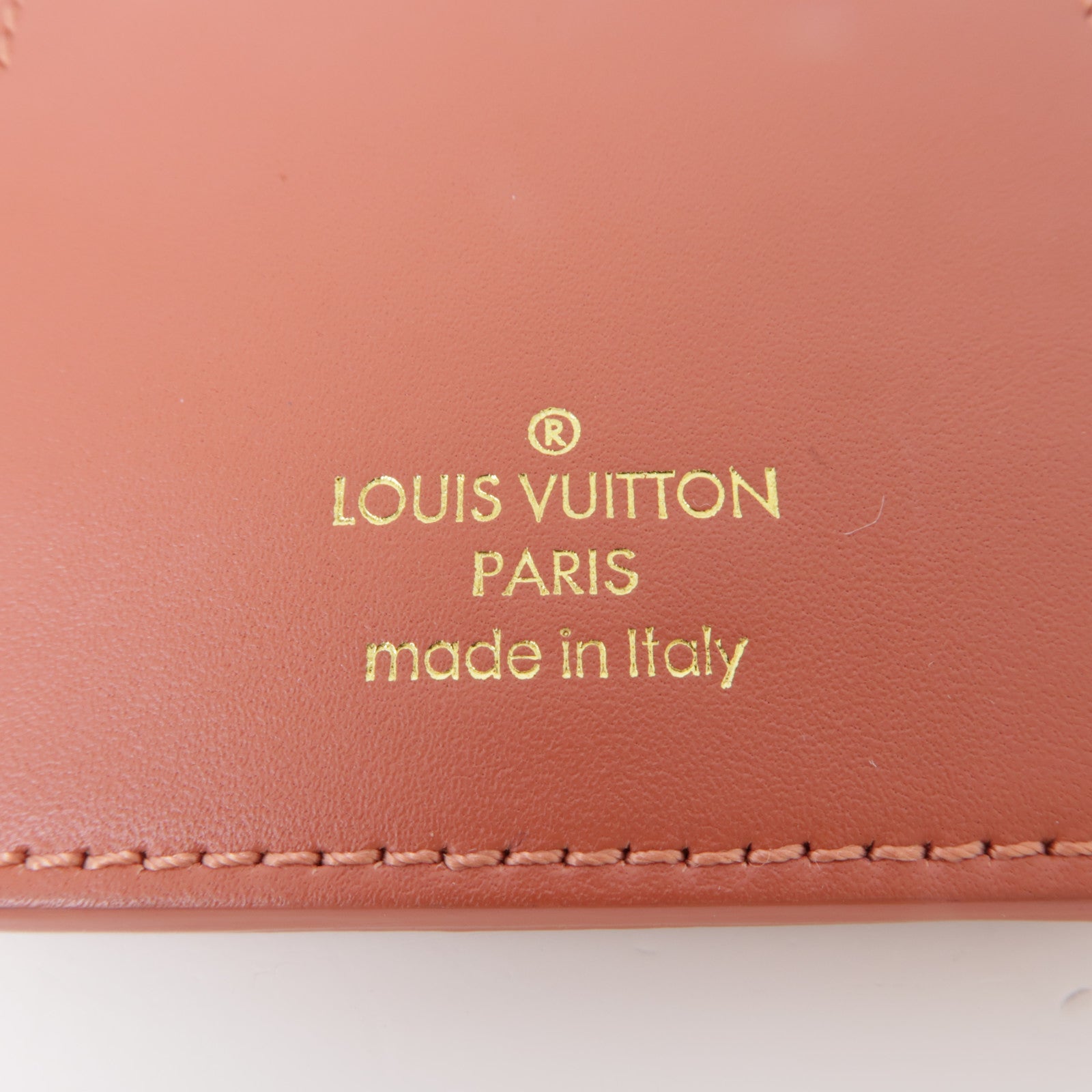 LOUIS VUITTON 金屬/皮革Porte Cles Animal Face金扣鑰匙圈