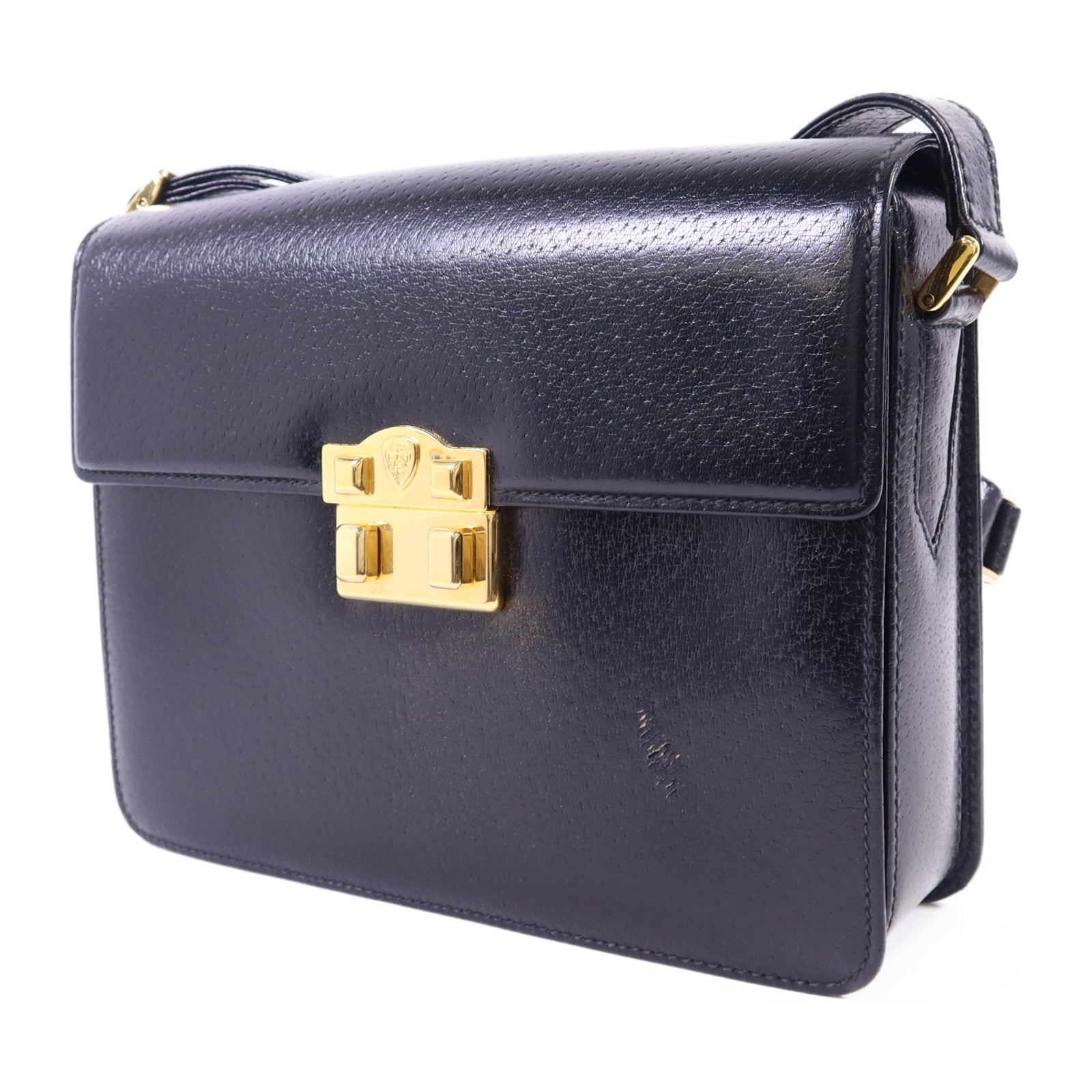 GUCCI 牛皮皮革Shoulder Bag金扣肩背袋