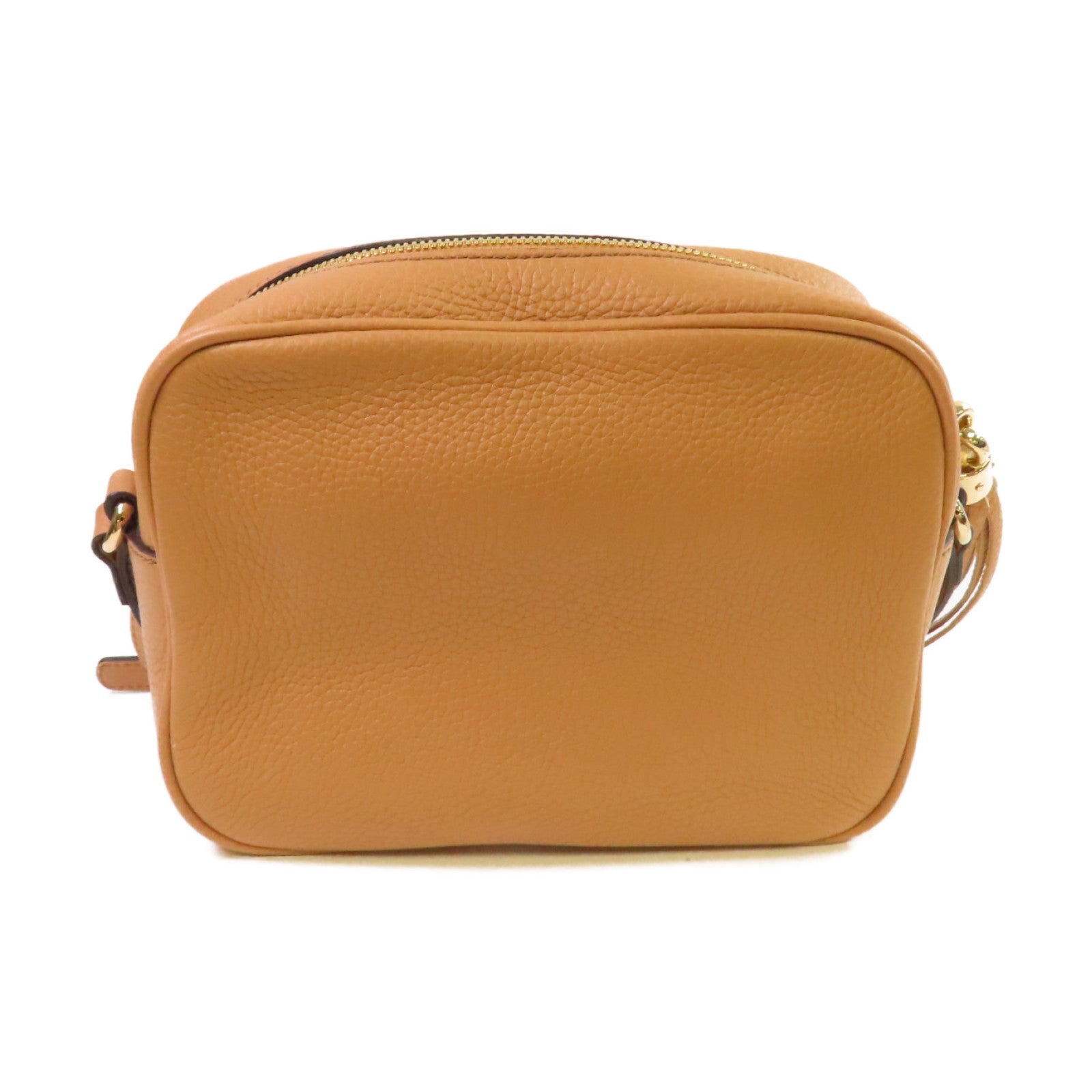 GUCCI 【激減優惠】牛皮皮革Soho Shoulder Bag金扣肩背袋杏色