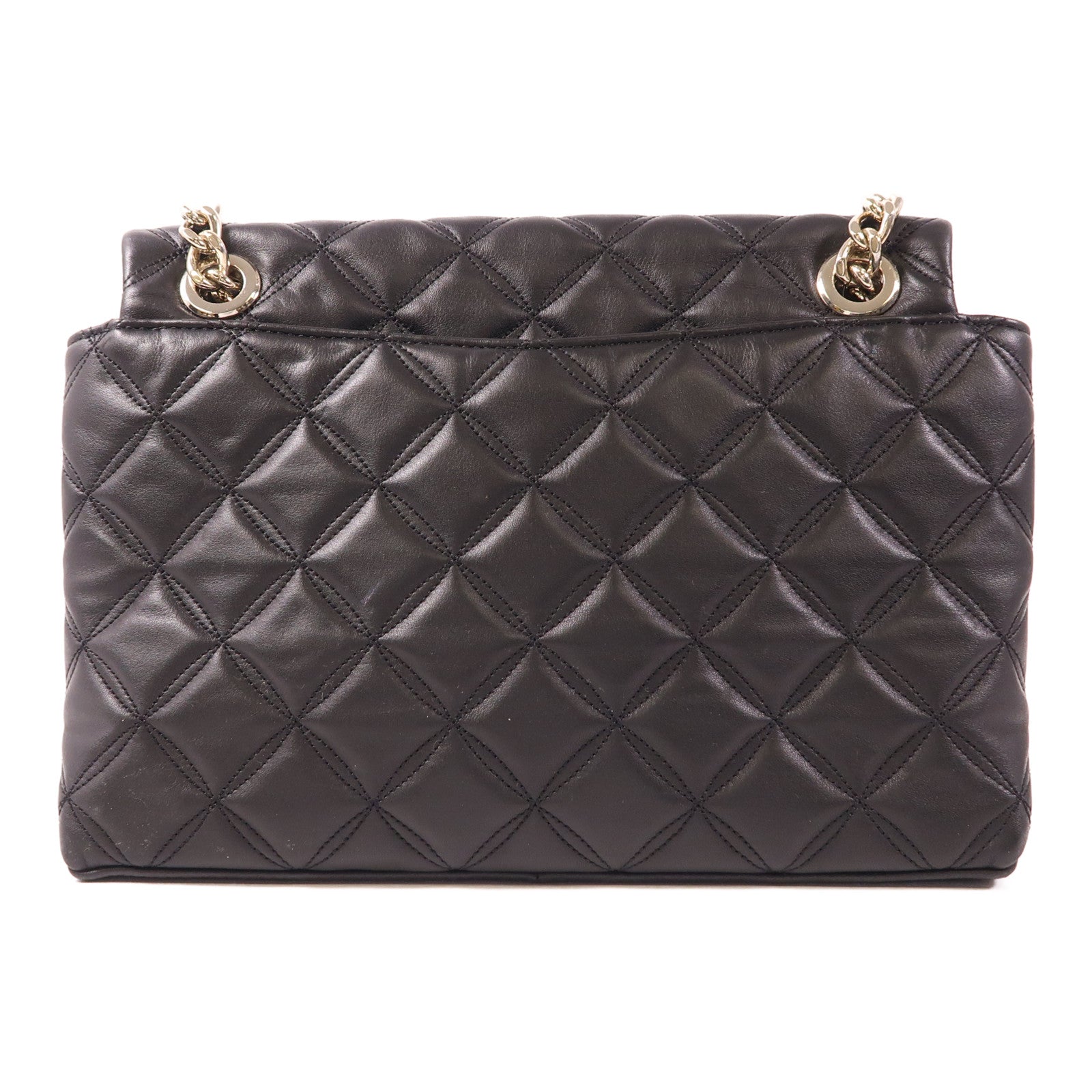 Kate Spade 皮革Chain Shoulder銀扣鏈帶肩背袋