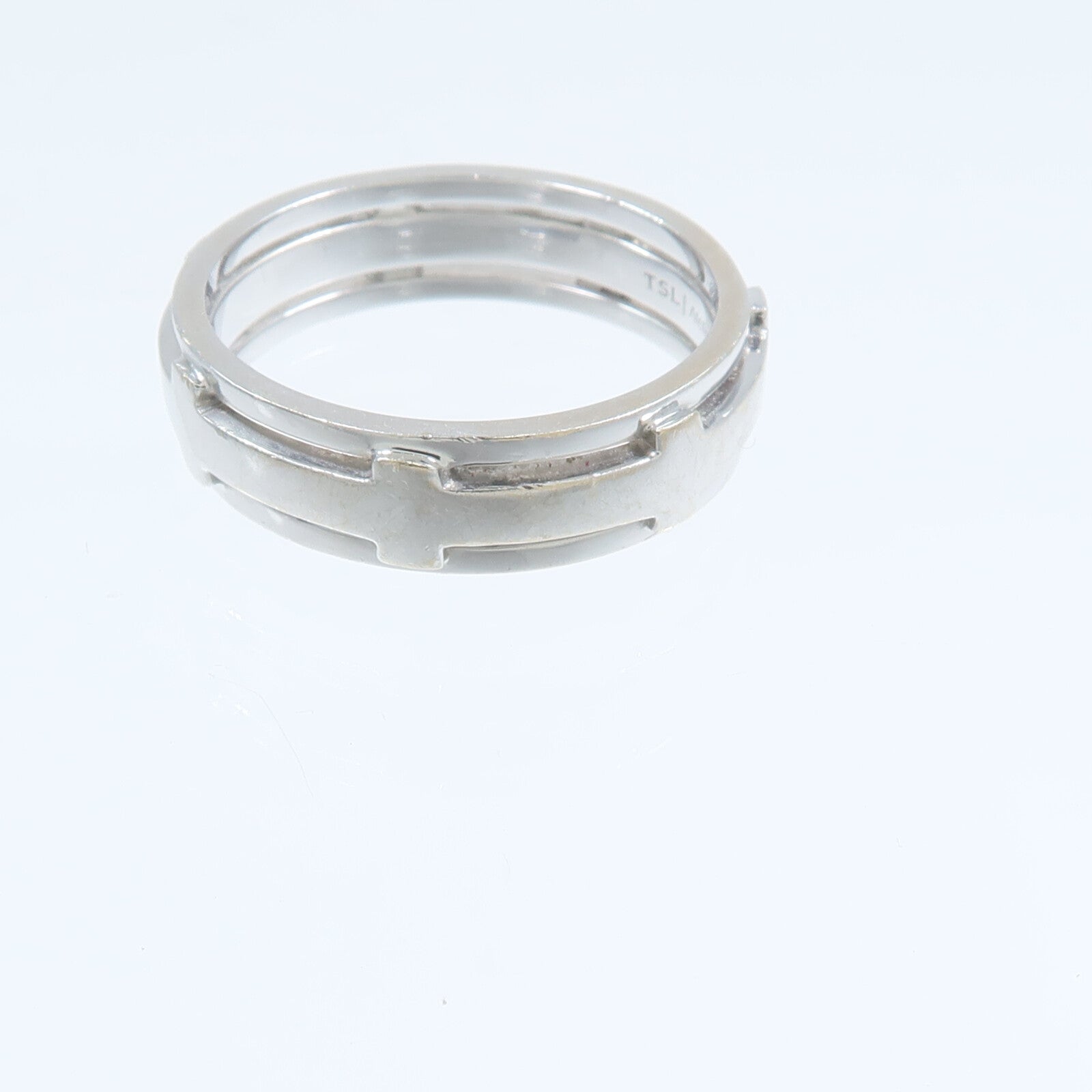 JEWELRY 18K白金Diamond Sapphire Ring鑽石/藍寶石戒指