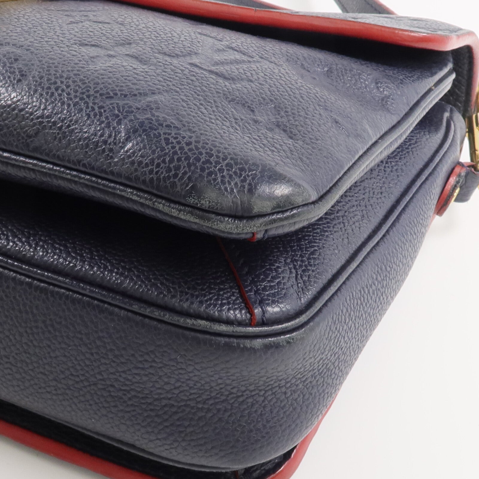 LOUIS VUITTON 【激減優惠】Monogram Empreinte Pochette Metis金扣手挽肩背兩用袋