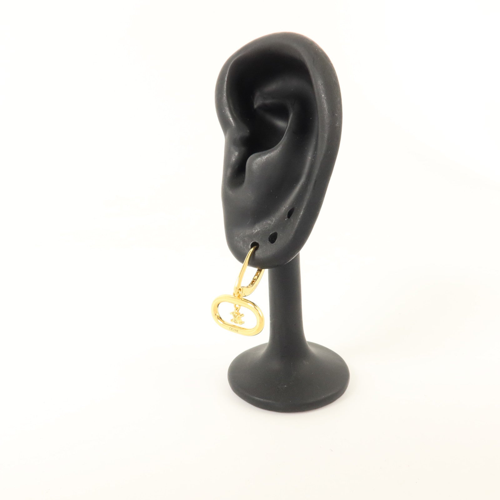 CELINE 金屬Triomphe Mobile Earrings耳環