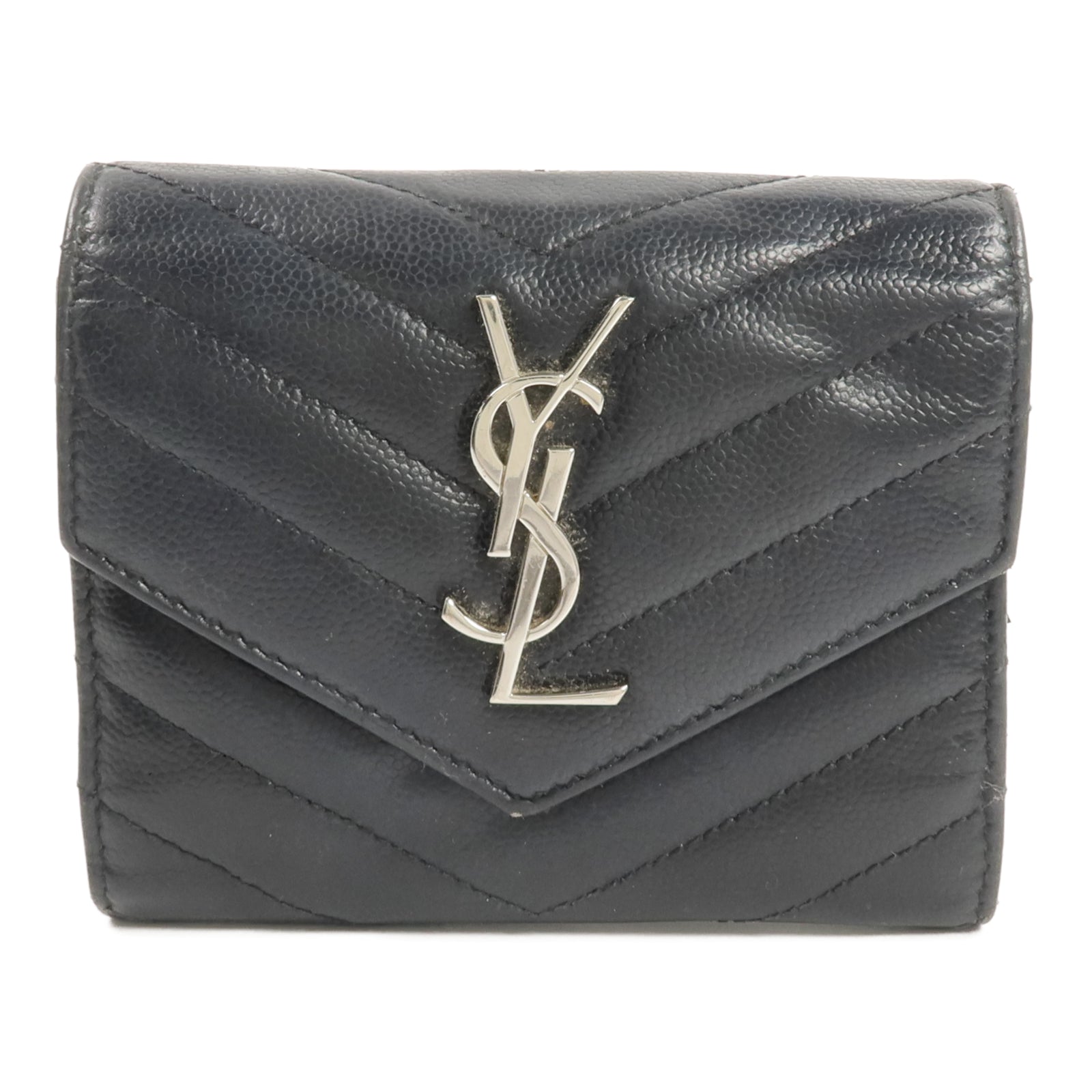 SAINT LAURENT 牛皮皮革Wallet錢包