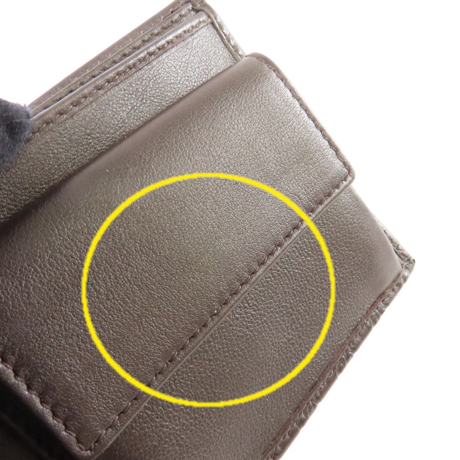 GUCCI 牛皮皮革Short Wallet短錢包啡色