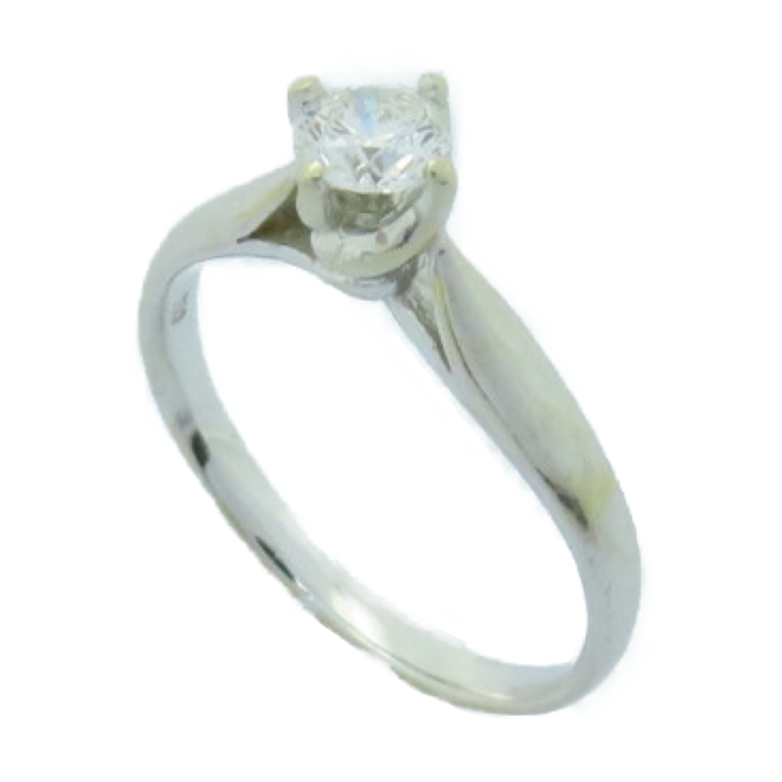 JEWELRY **【激減優惠】18K白金Diamond Ring 0.30ct鑽石戒指US#6