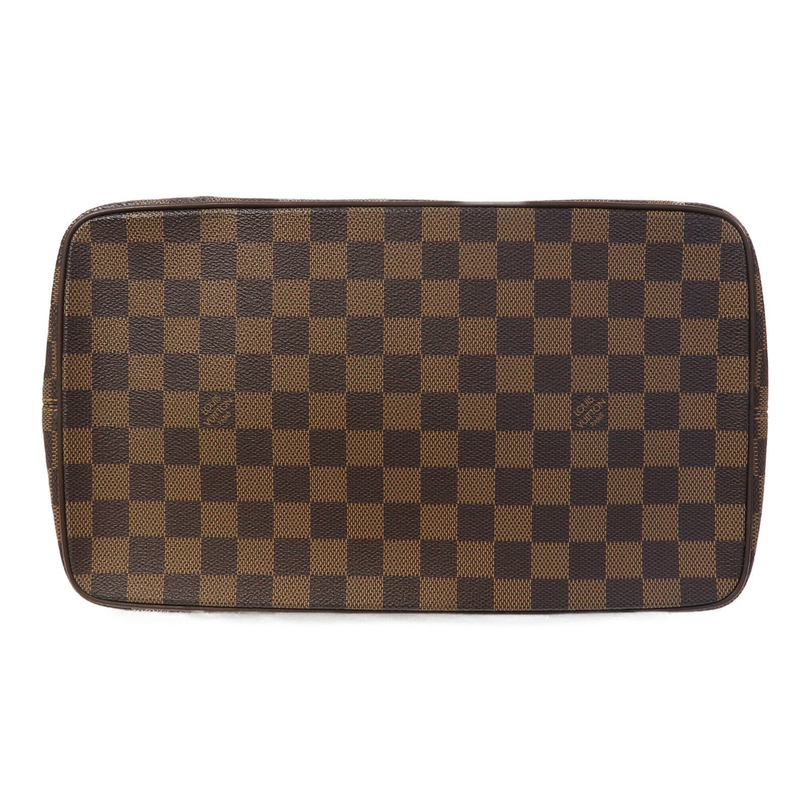 LOUIS VUITTON 【激減優惠】Damier Saleya MM金扣肩背袋啡色