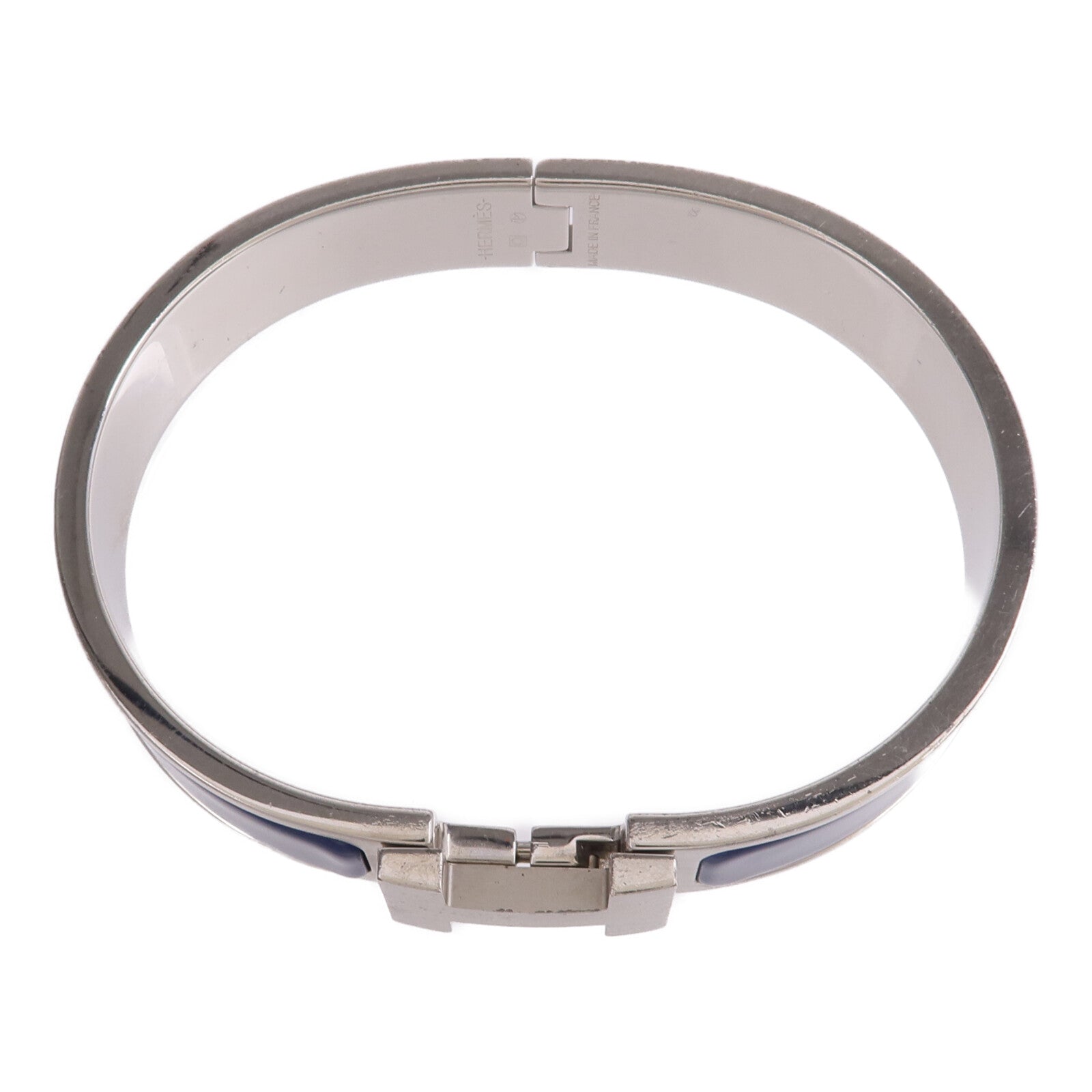 HERMES 金屬/琺瑯Clic H Bracelet手鐲