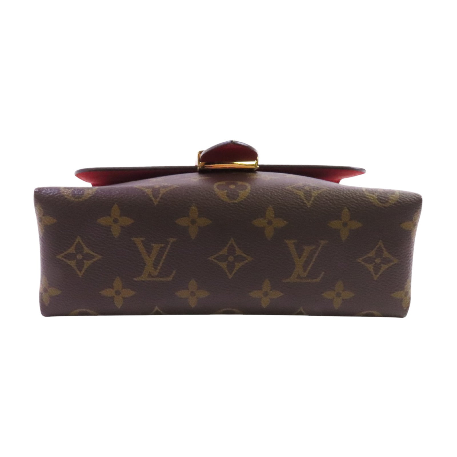 LOUIS VUITTON Monogram Locky BB金扣手挽肩背兩用袋