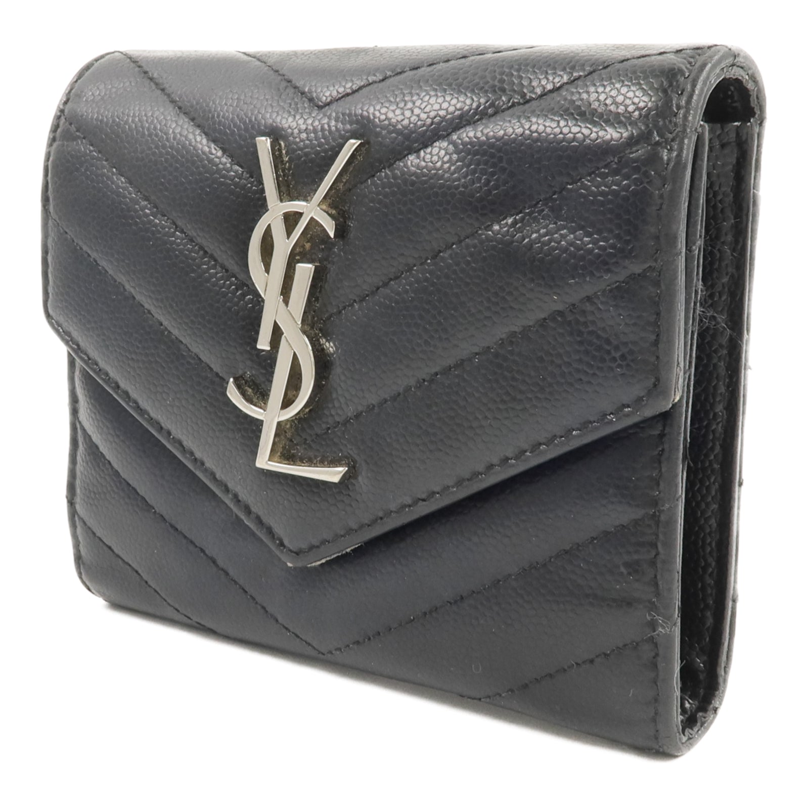 SAINT LAURENT 牛皮皮革Wallet錢包