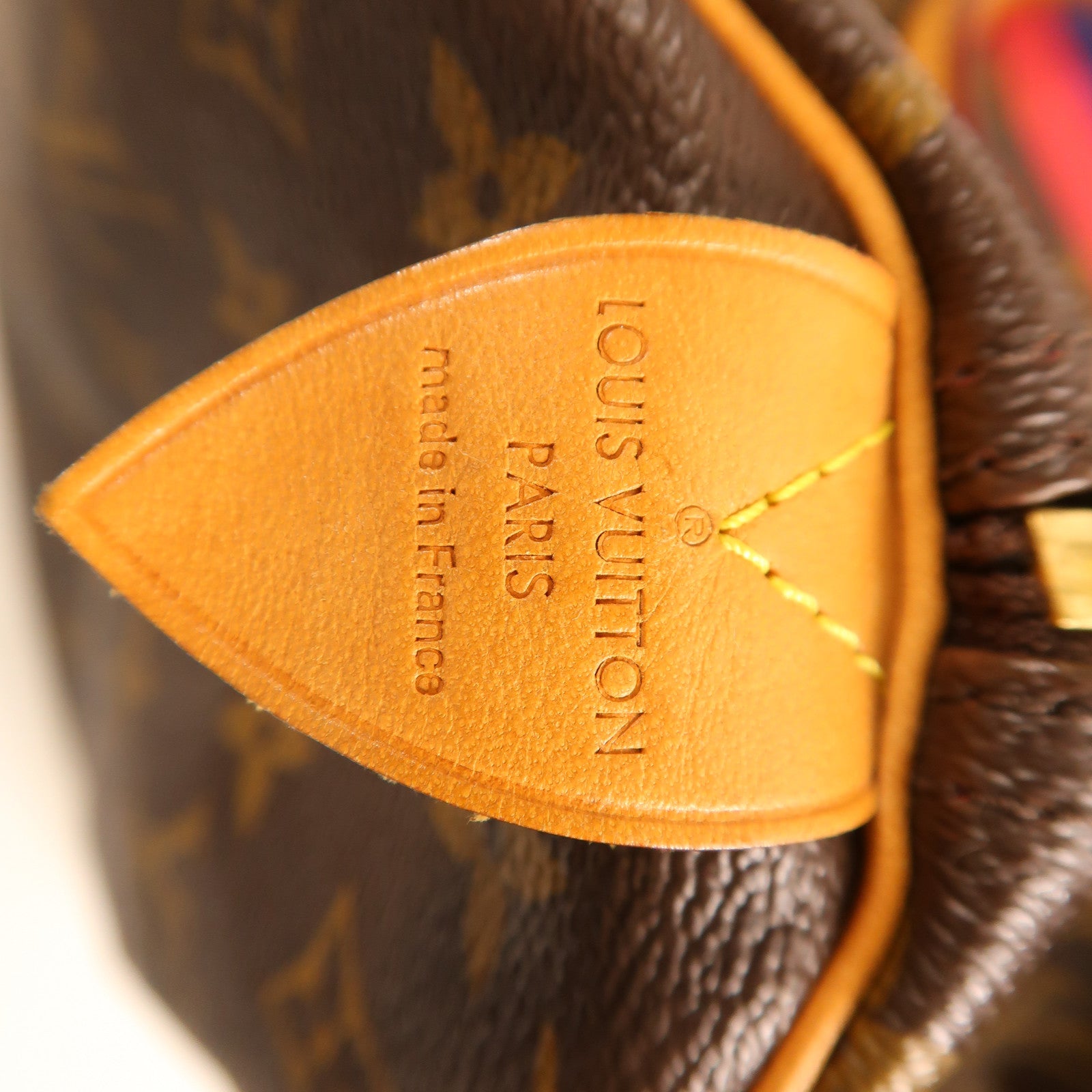 LOUIS VUITTON Monogram Speedy金扣手挽袋