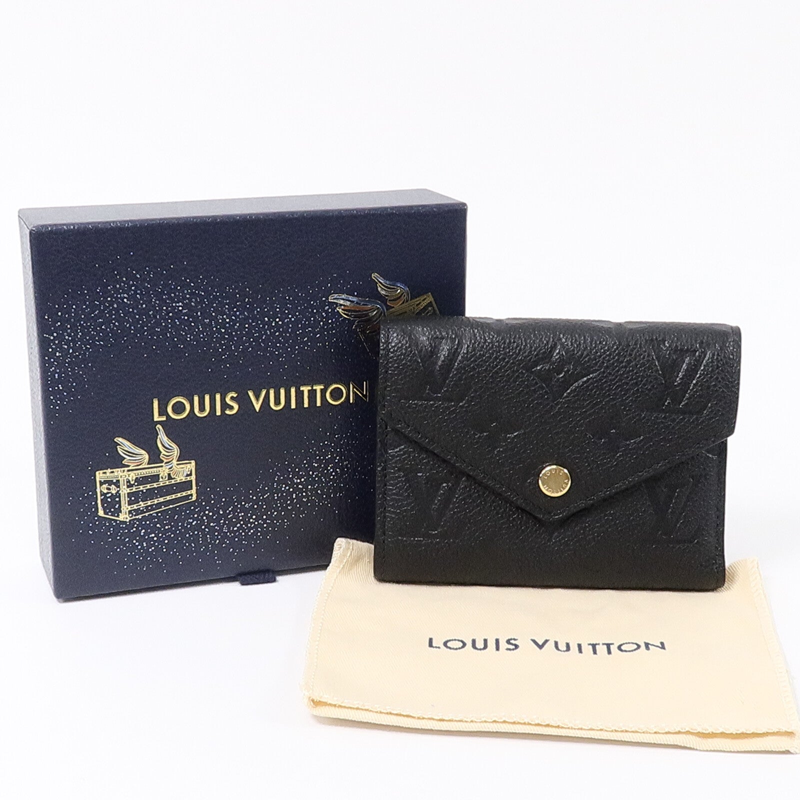 LOUIS VUITTON Monogram Empreinte Victorine錢包