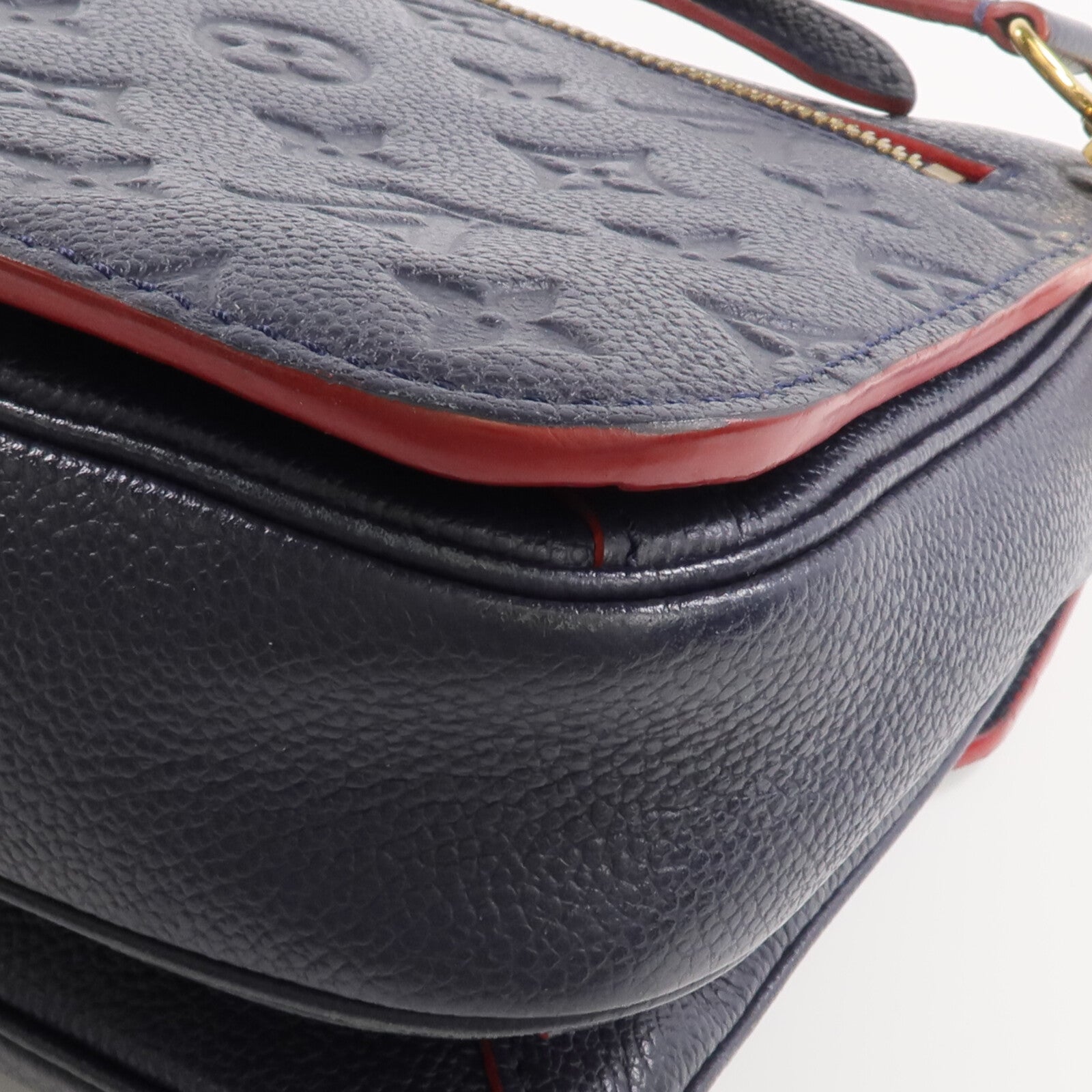LOUIS VUITTON 【激減優惠】Monogram Empreinte Pochette Metis金扣手挽肩背兩用袋