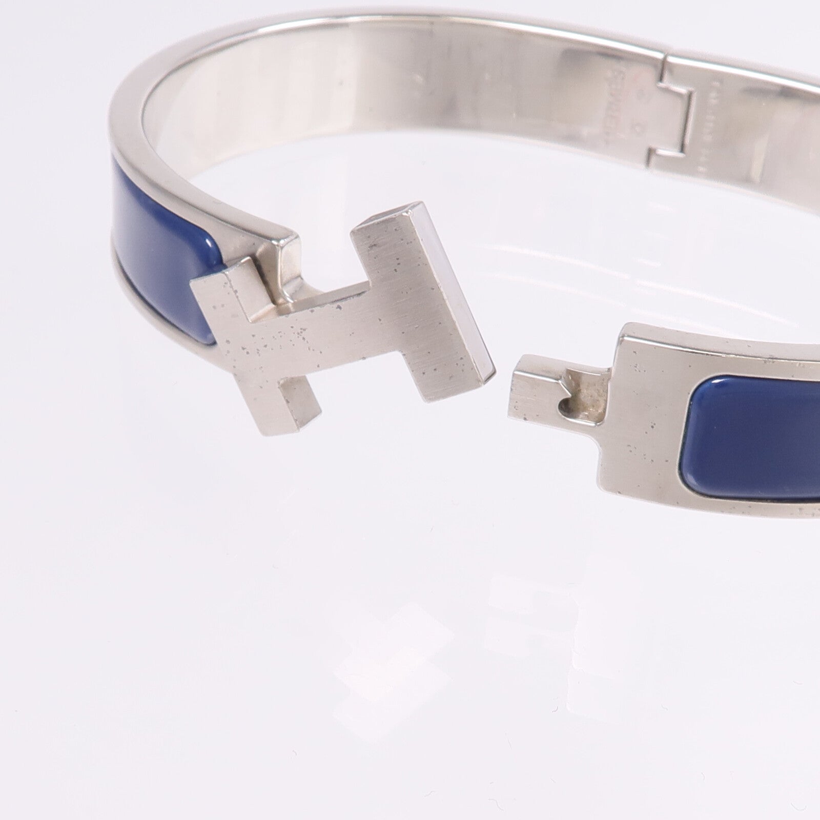 HERMES 金屬/琺瑯Clic H Bracelet手鐲