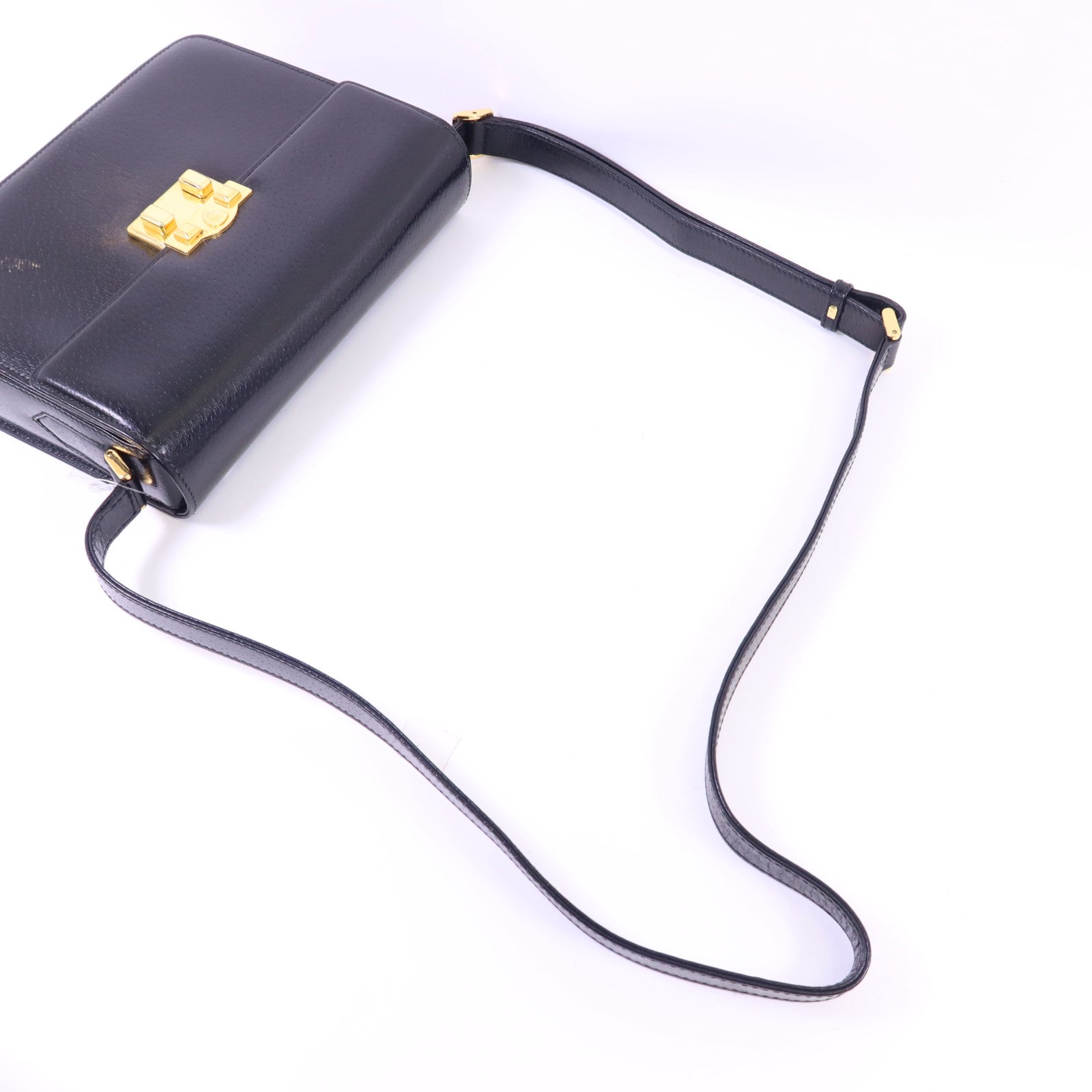 GUCCI 牛皮皮革Shoulder Bag金扣肩背袋