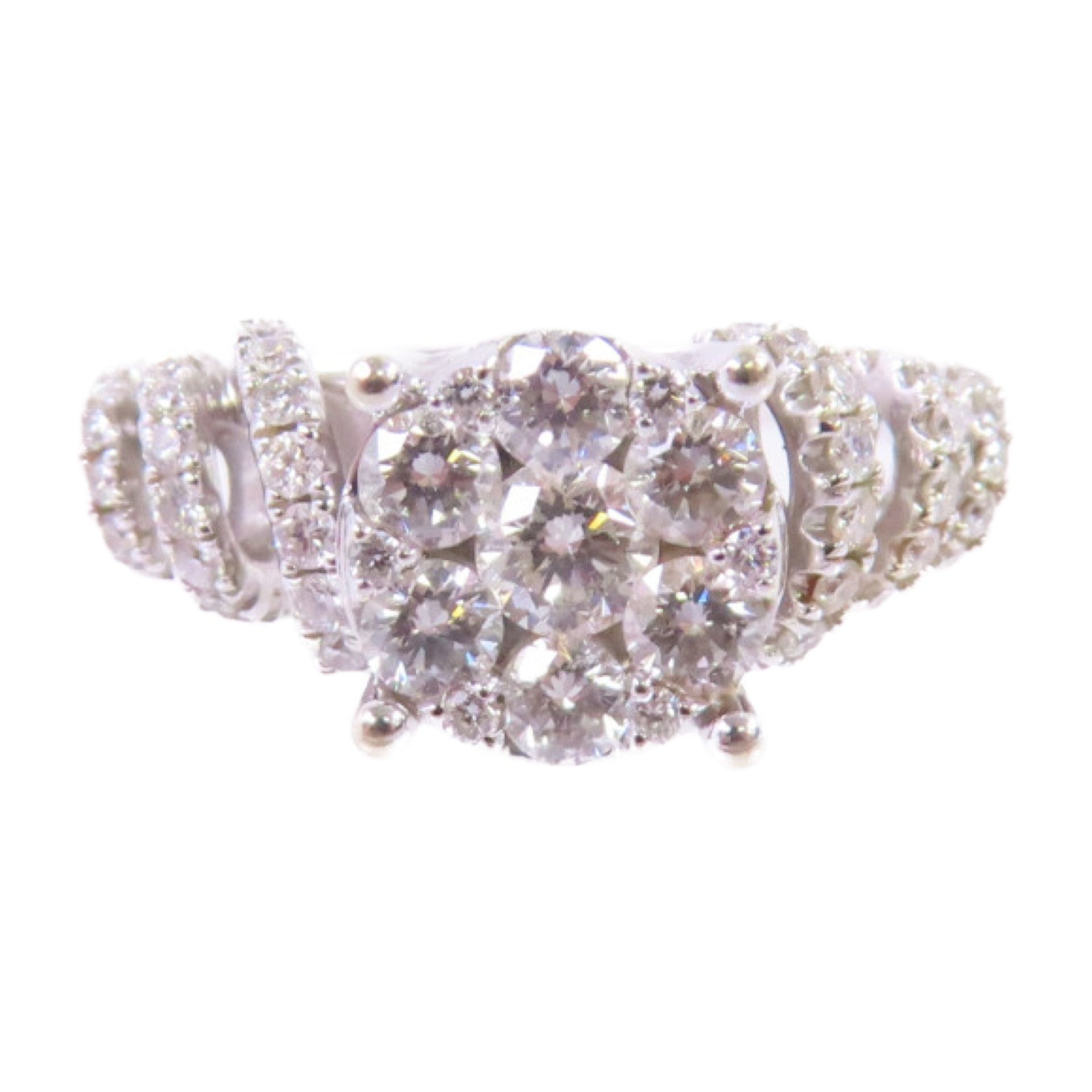 JEWELRY 18K白金Diamond Ring 0.15ct鑽石戒指US#6.5