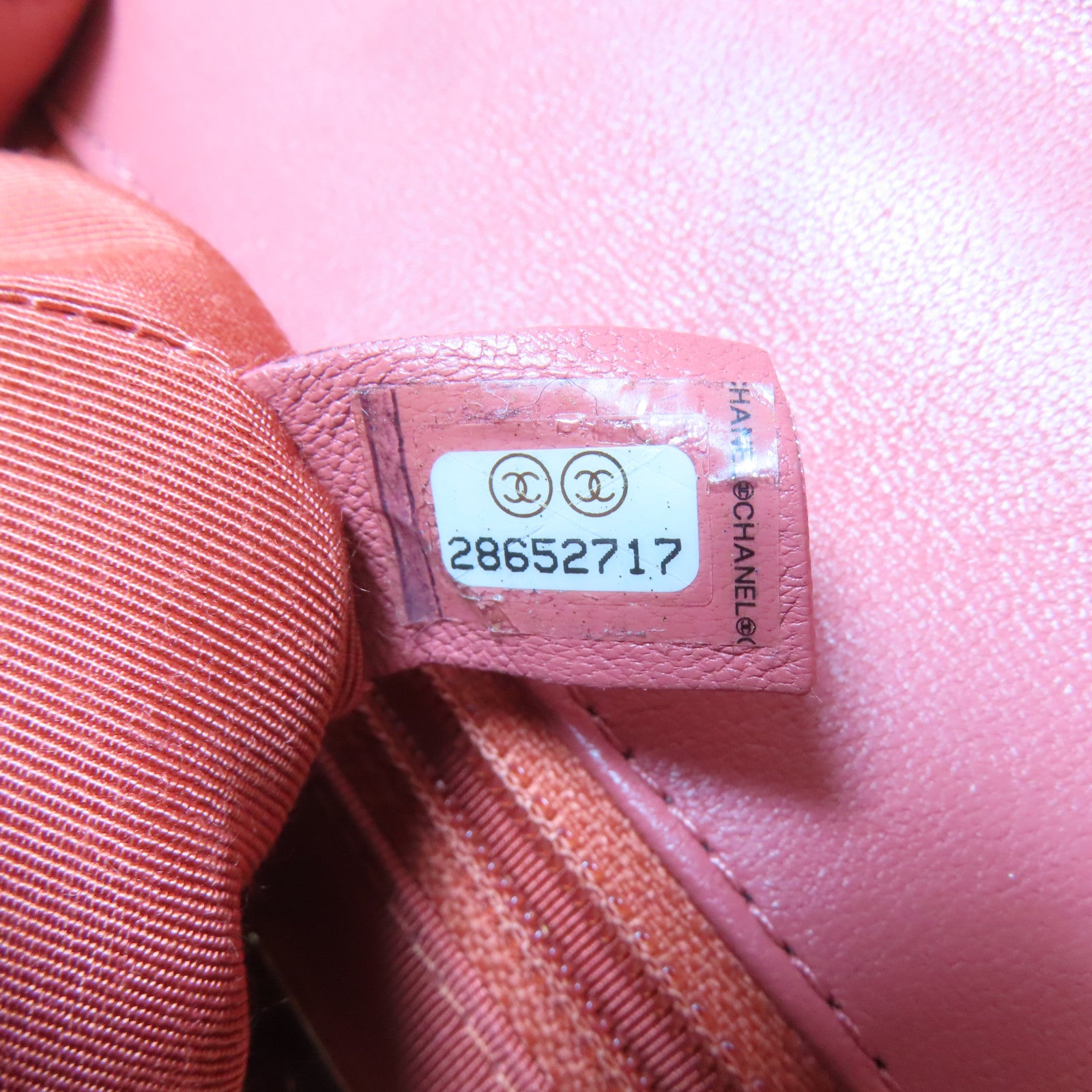 CHANEL 菱格羊皮皮革Chanel 19 Top Handle Bag金扣手挽肩背兩用袋粉紅色