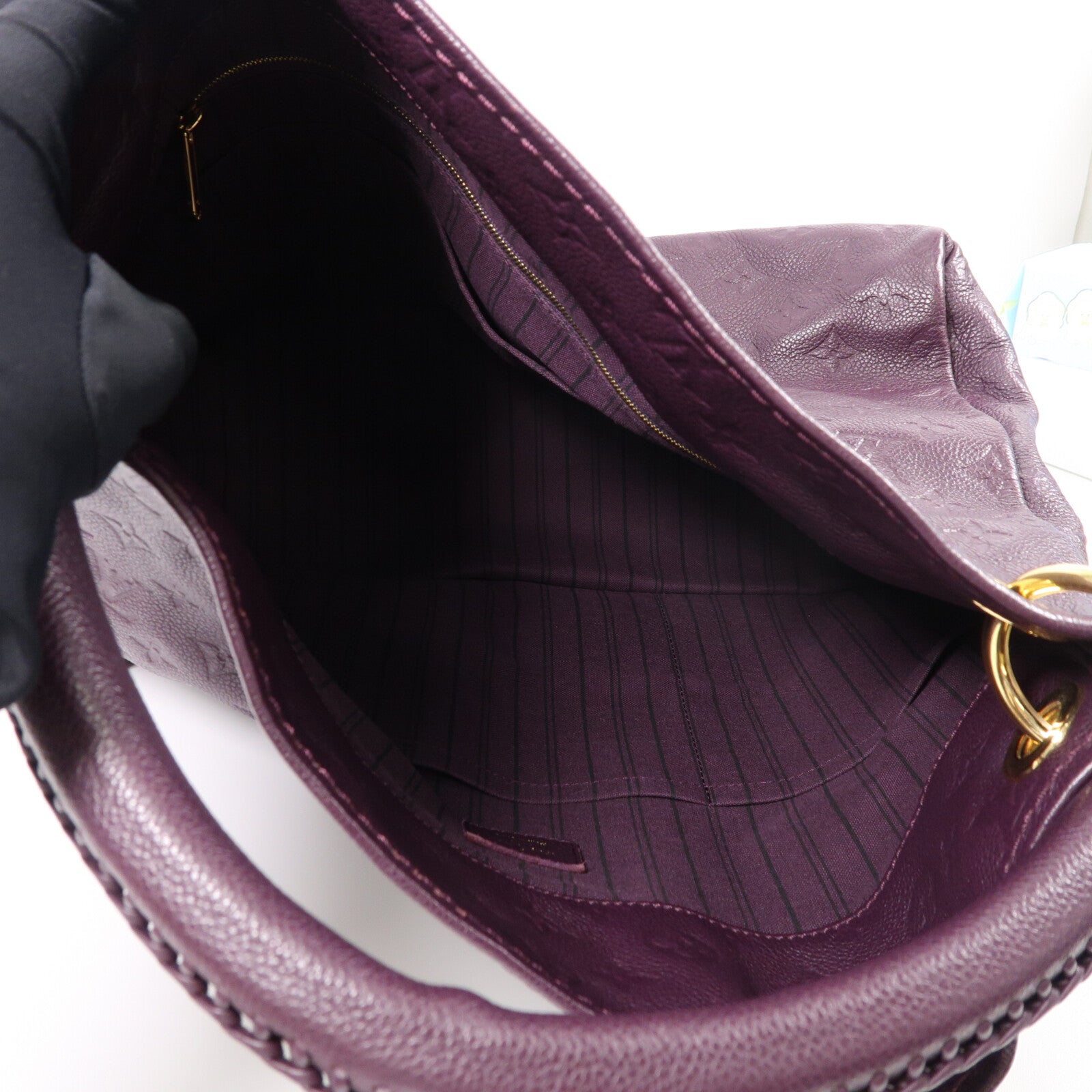 LOUIS VUITTON Monogram Empreinte Artsy MM肩背袋