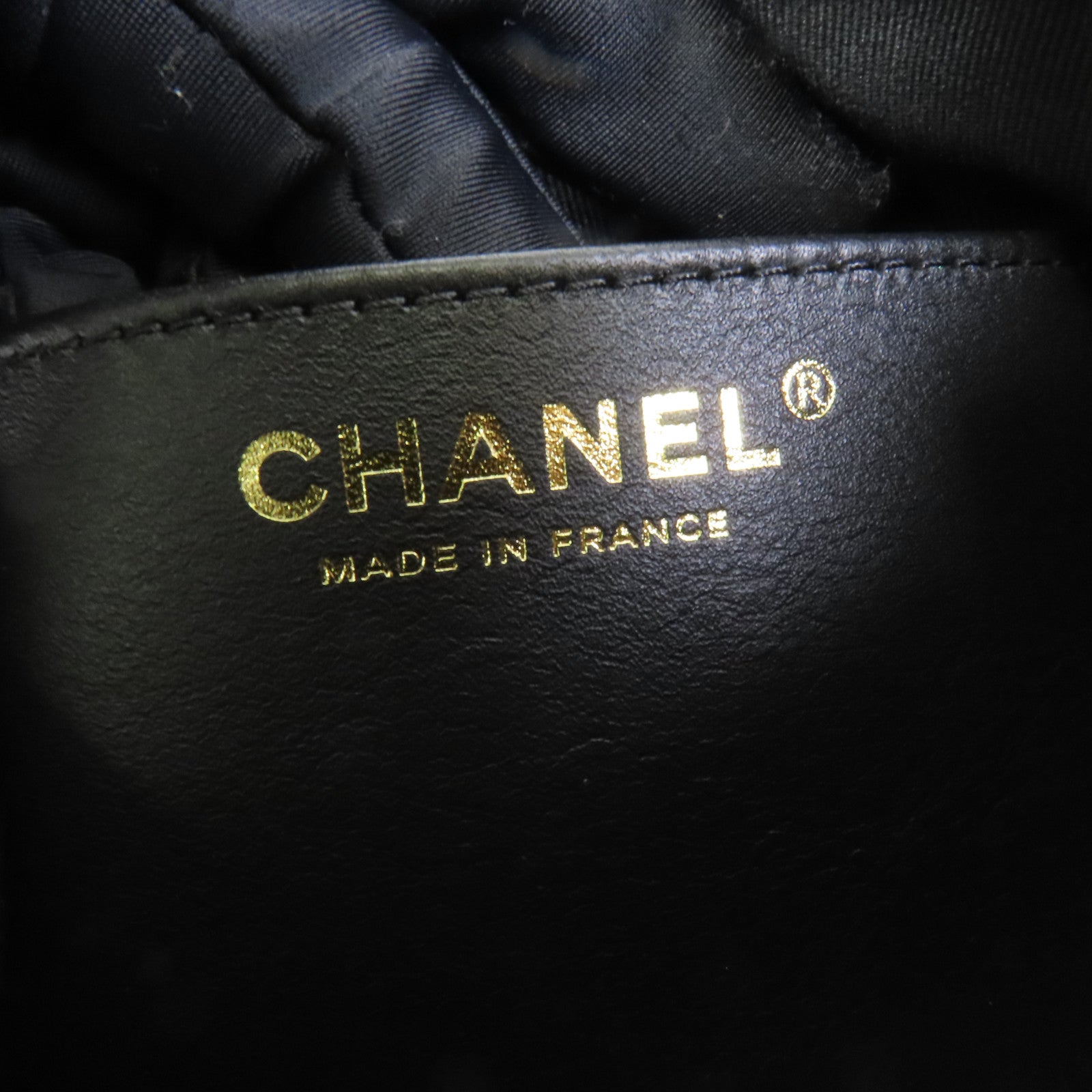 CHANEL 羊皮皮革Hobo Bag金扣鏈帶肩背袋