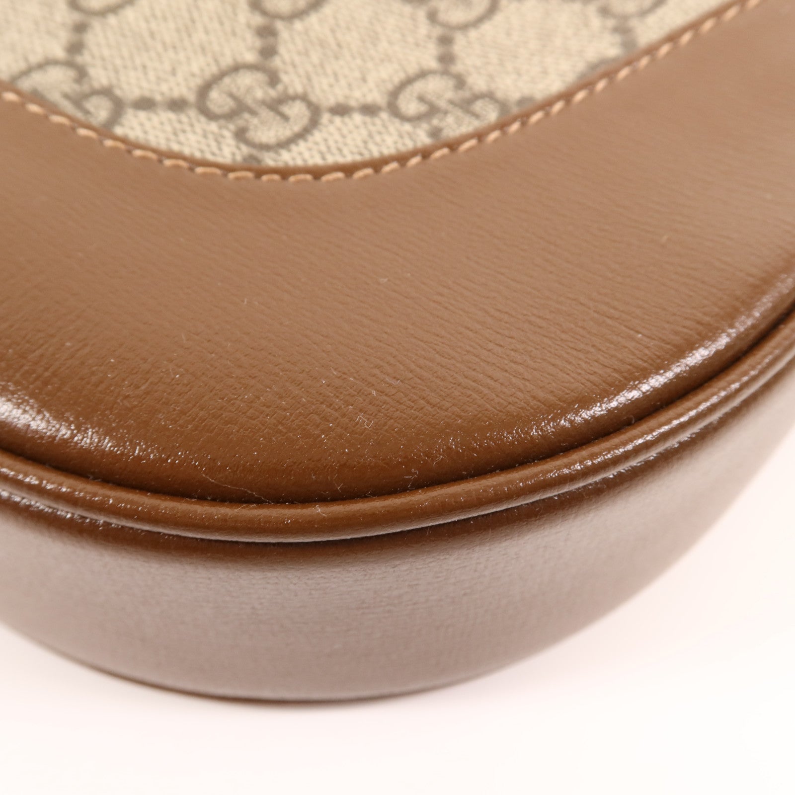 GUCCI 塗層帆布/牛皮皮革Jackie 1961 Medium金扣手挽肩背兩用袋