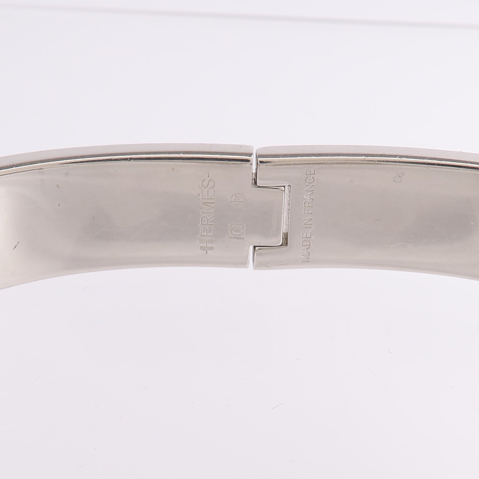 HERMES 金屬/琺瑯Clic H Bracelet手鐲