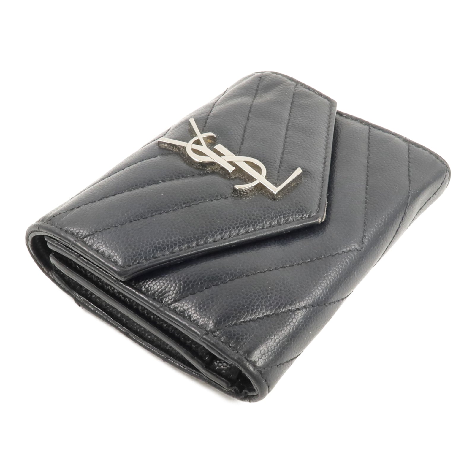 SAINT LAURENT 牛皮皮革Wallet錢包