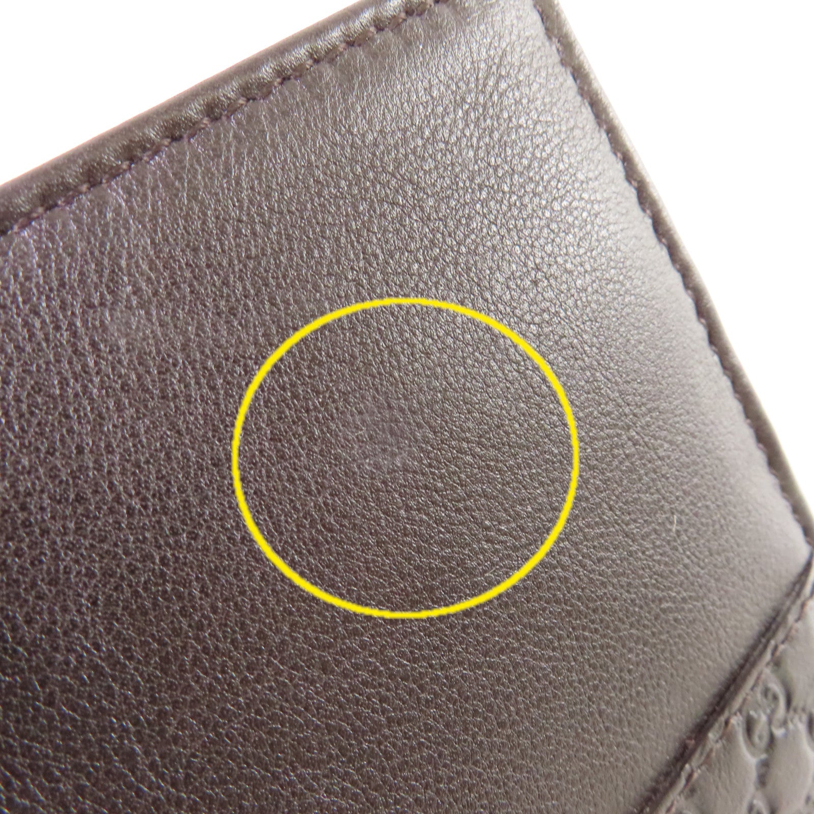 GUCCI 牛皮皮革Short Wallet短錢包啡色