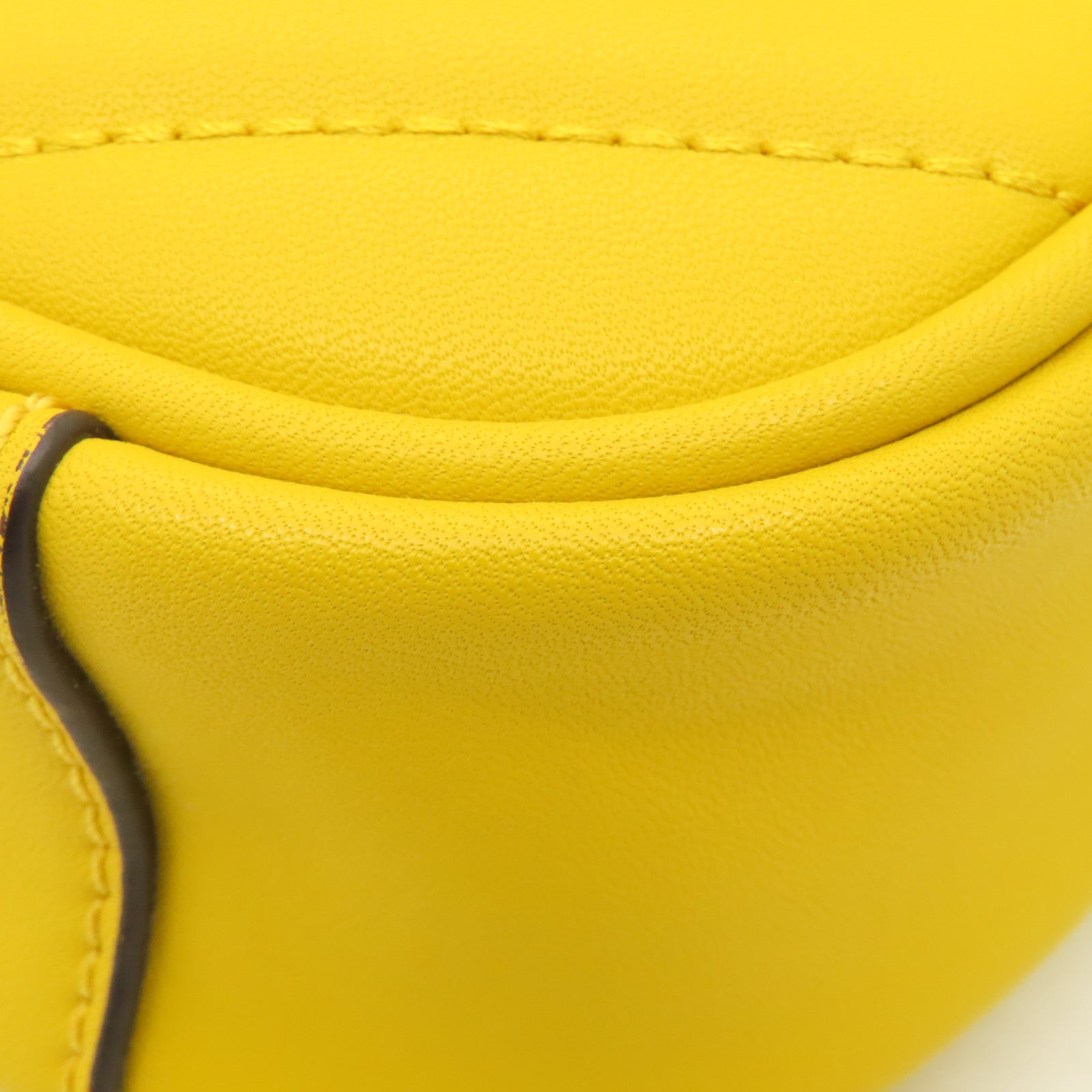 Tory Burch 【激減優惠】牛皮皮革Chain Shoulder Bag金扣鏈帶肩背袋黃色