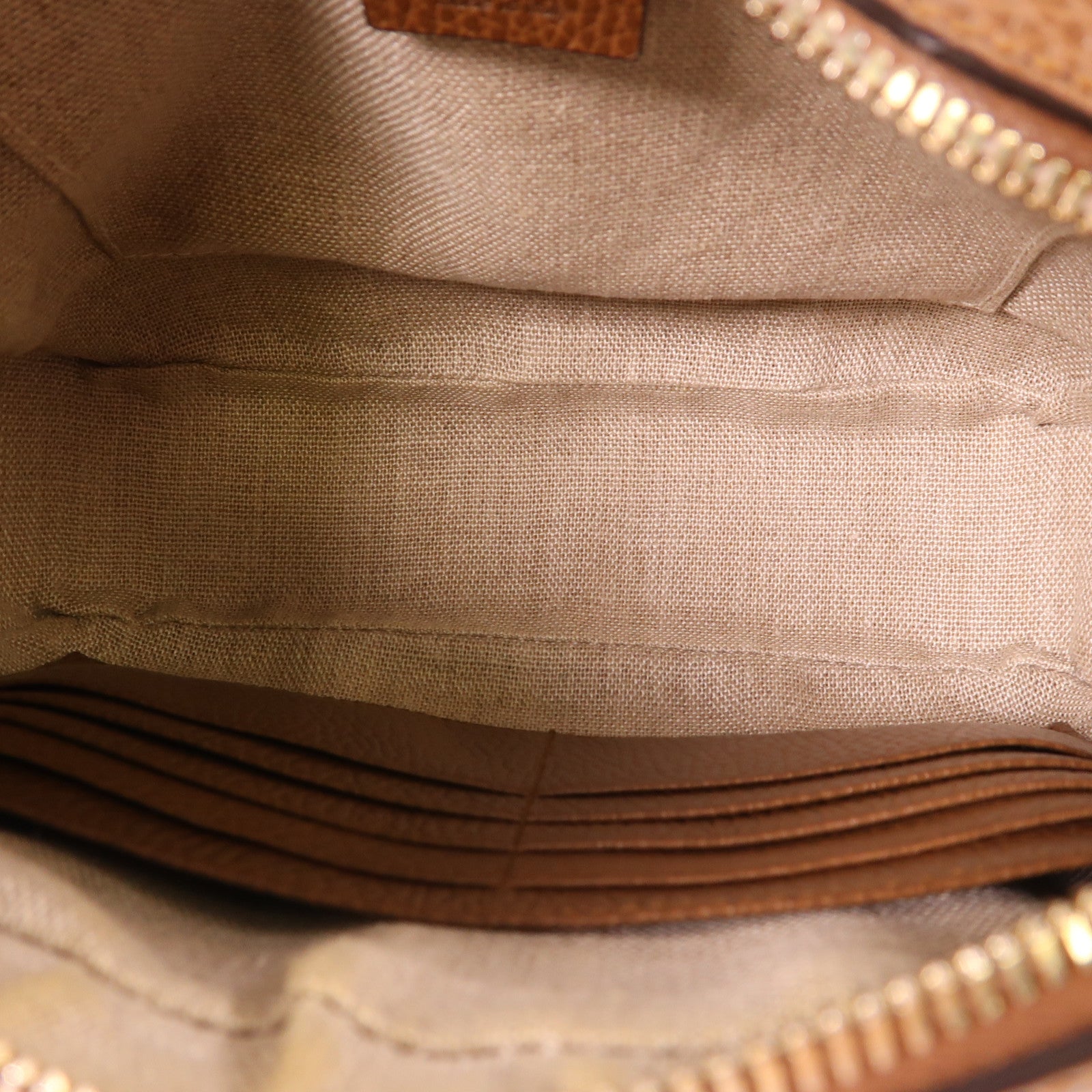 GUCCI 帆布Shoulder Bag金扣肩背袋