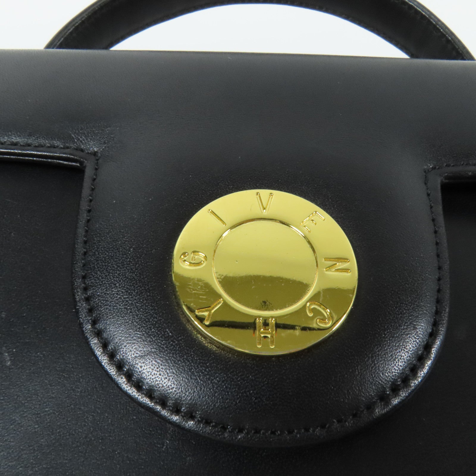 GIVENCHY 牛皮皮革2way Shoulder Bag金扣手挽肩背兩用袋