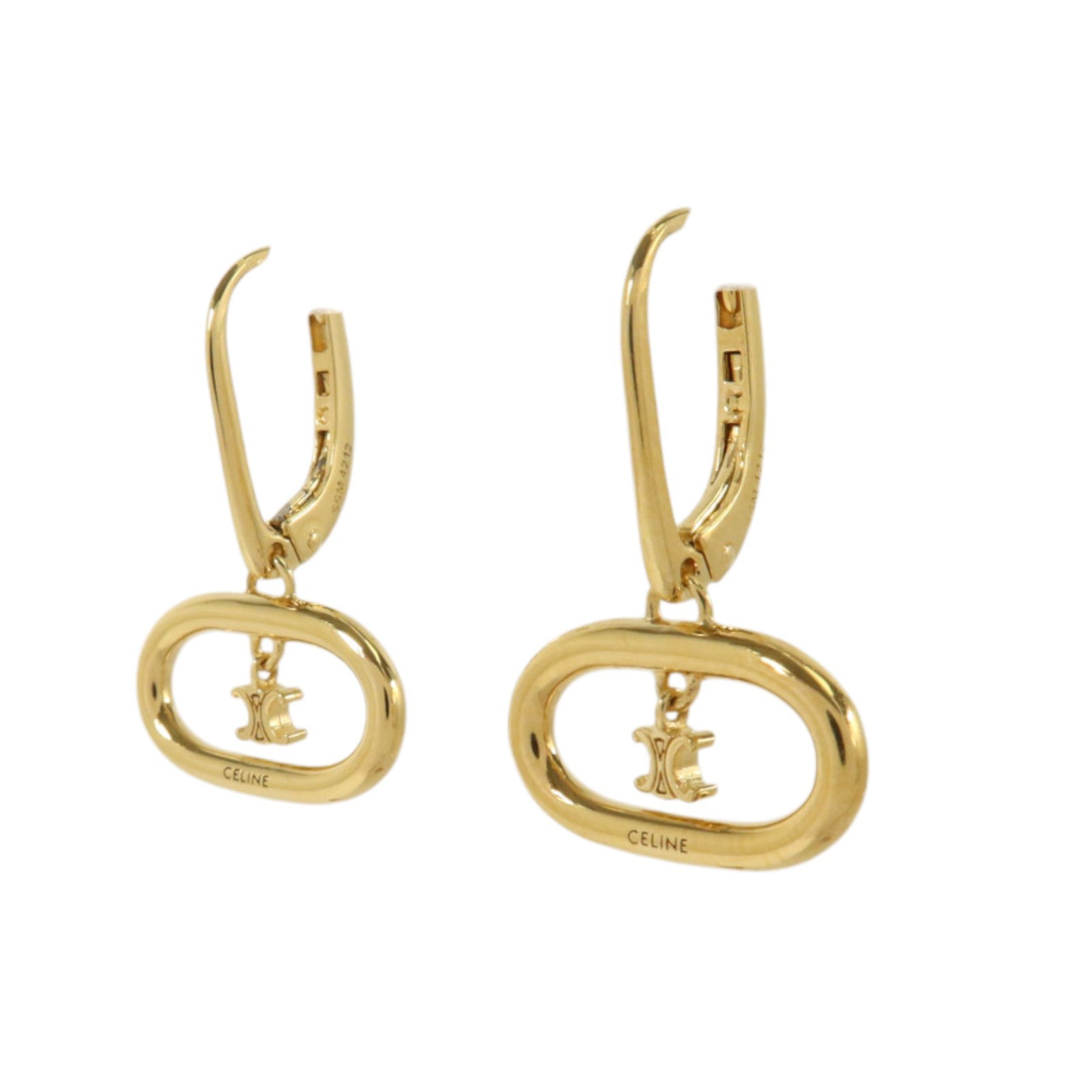 CELINE 金屬Triomphe Mobile Earrings耳環