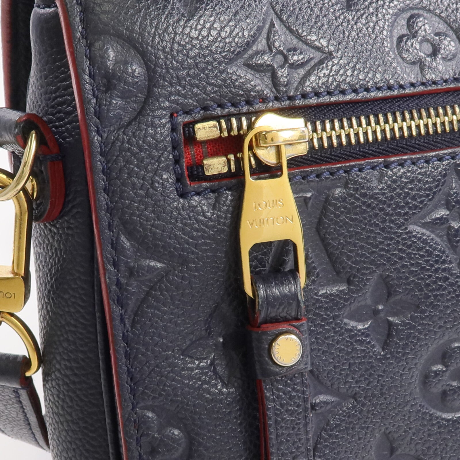 LOUIS VUITTON 【激減優惠】Monogram Empreinte Pochette Metis金扣手挽肩背兩用袋