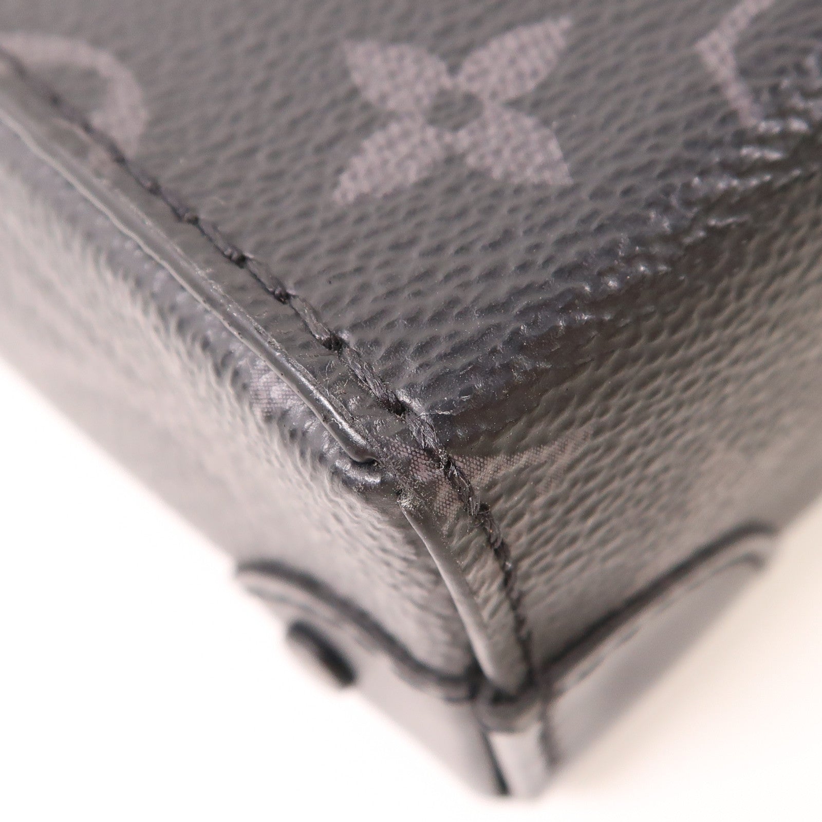 LOUIS VUITTON LV Trunk Messenger Shoulder Bag M45727 Monogram Eclipse Black