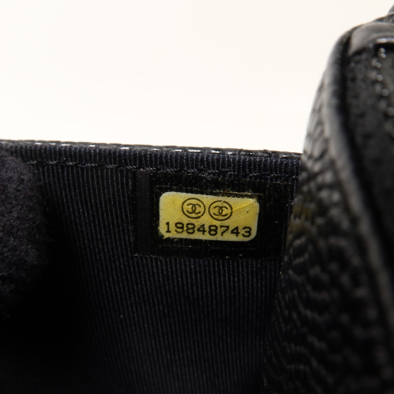 CHANEL 牛皮皮革WOC Wallet On Chain鏈帶肩背袋