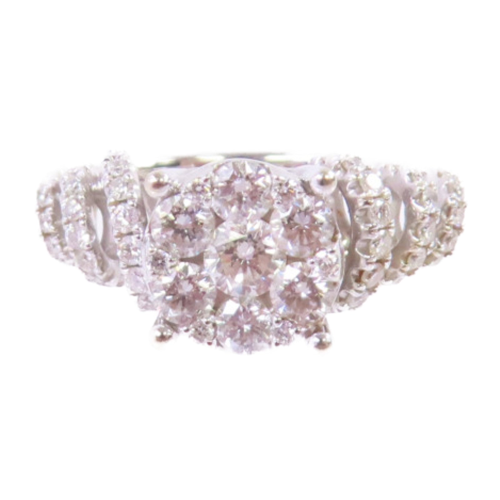 JEWELRY 18K白金Diamond Ring 0.15ct鑽石戒指US#6.5