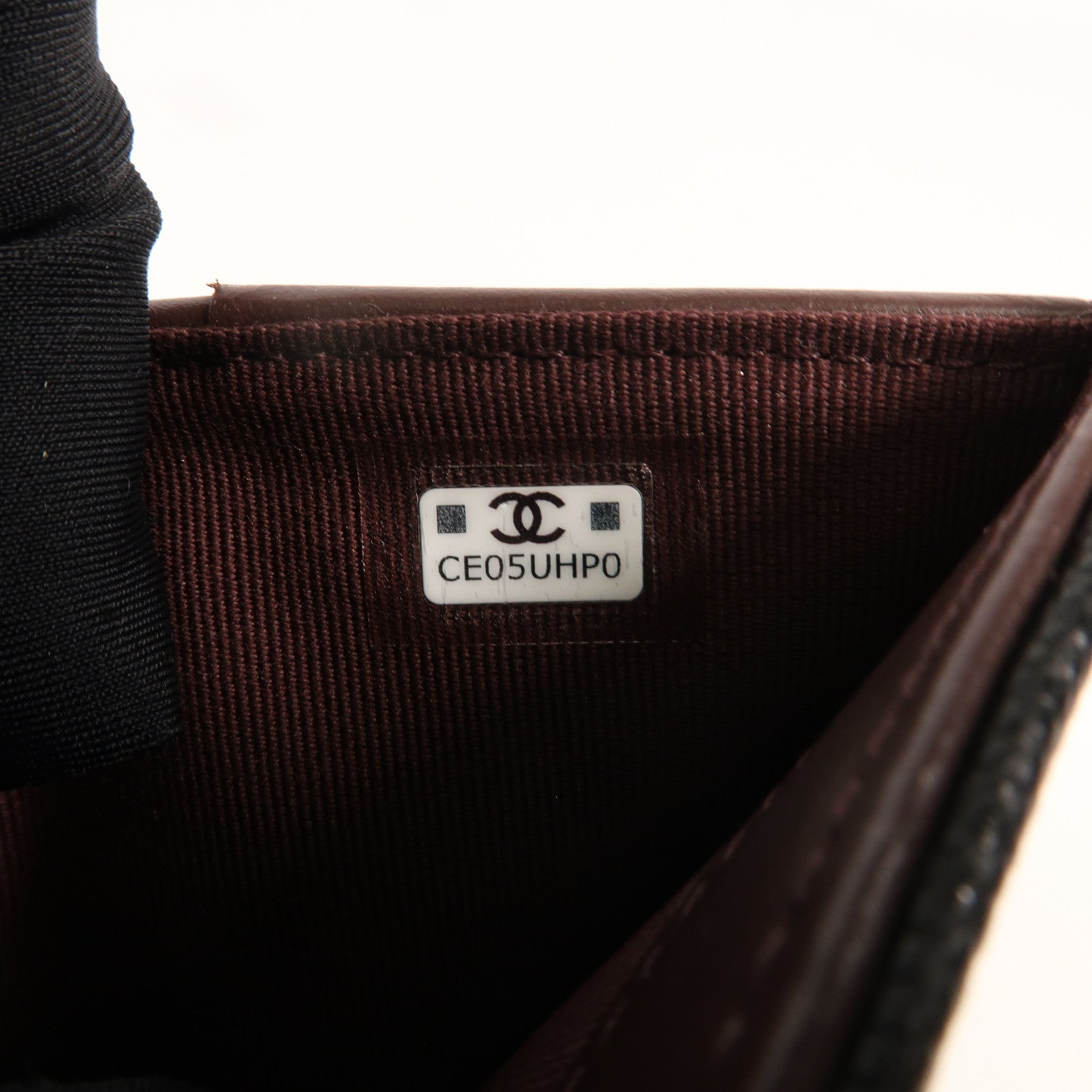 CHANEL 牛皮皮革Wallet金扣錢包