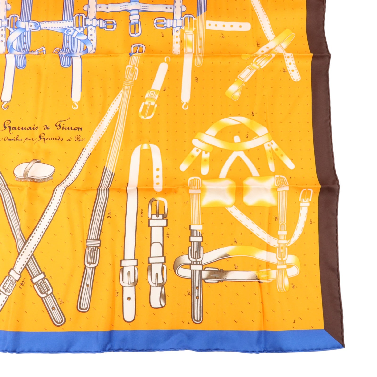 HERMES 絲質Scarf 90X90絲巾
