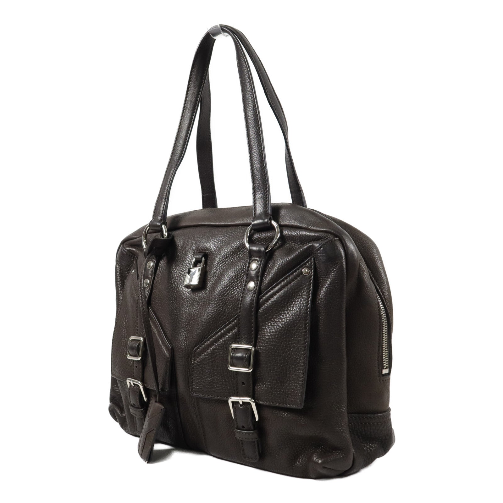 SAINT LAURENT 牛皮皮革Sac Lover Bag肩背袋