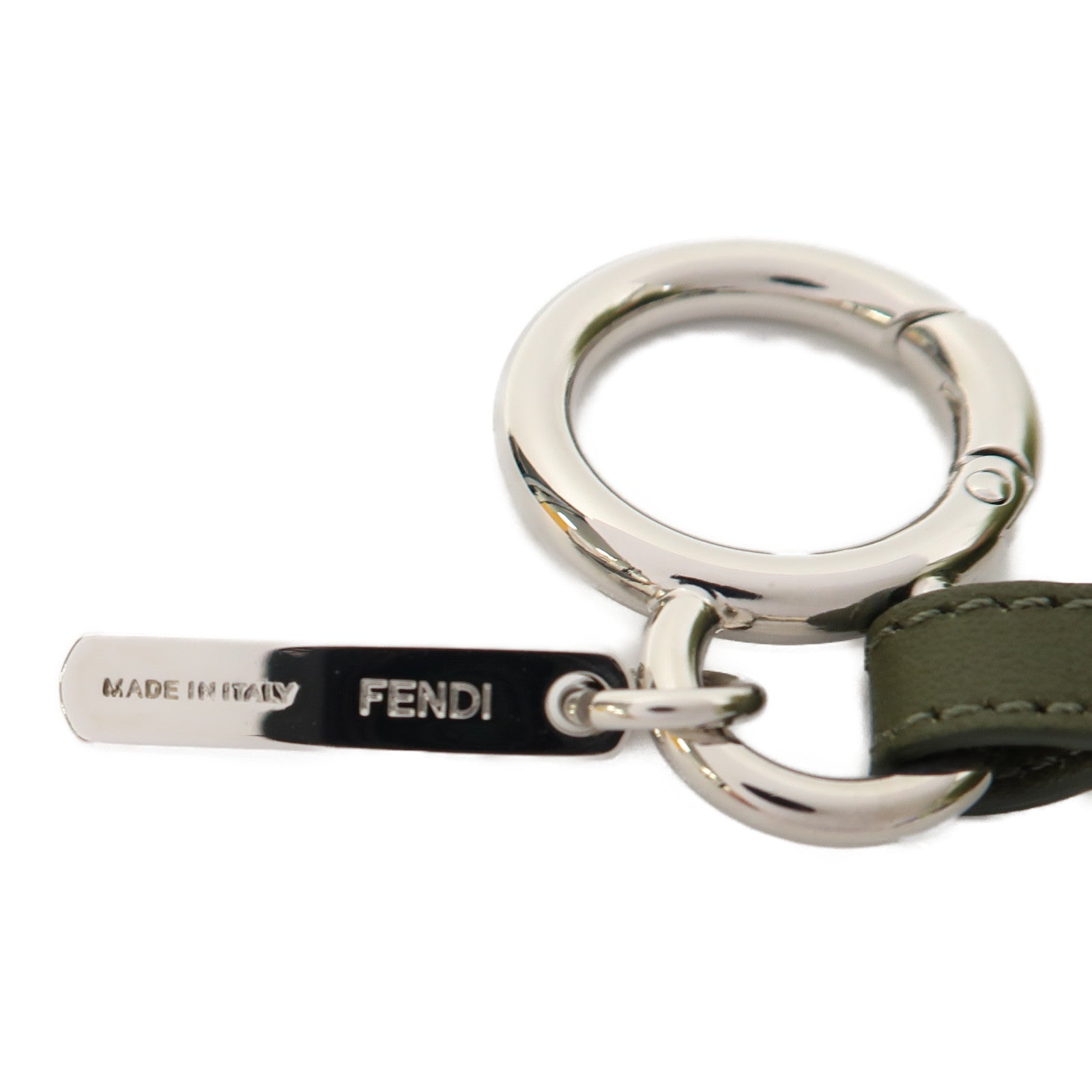 FENDI 毛茸Charm掛飾綠色
