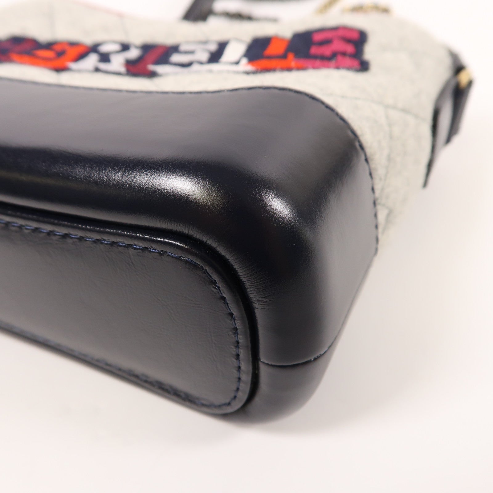 CHANEL Felt Gabrielle Small鏈帶肩背袋