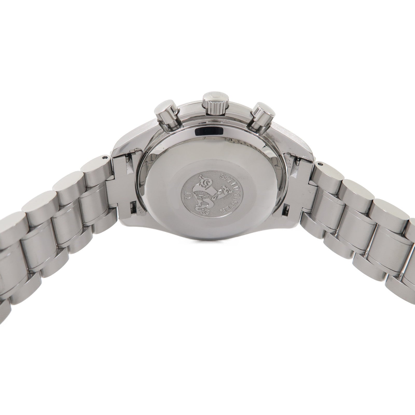 OMEGA Speedmaster Date不鏽鋼手錶自動機芯黑色