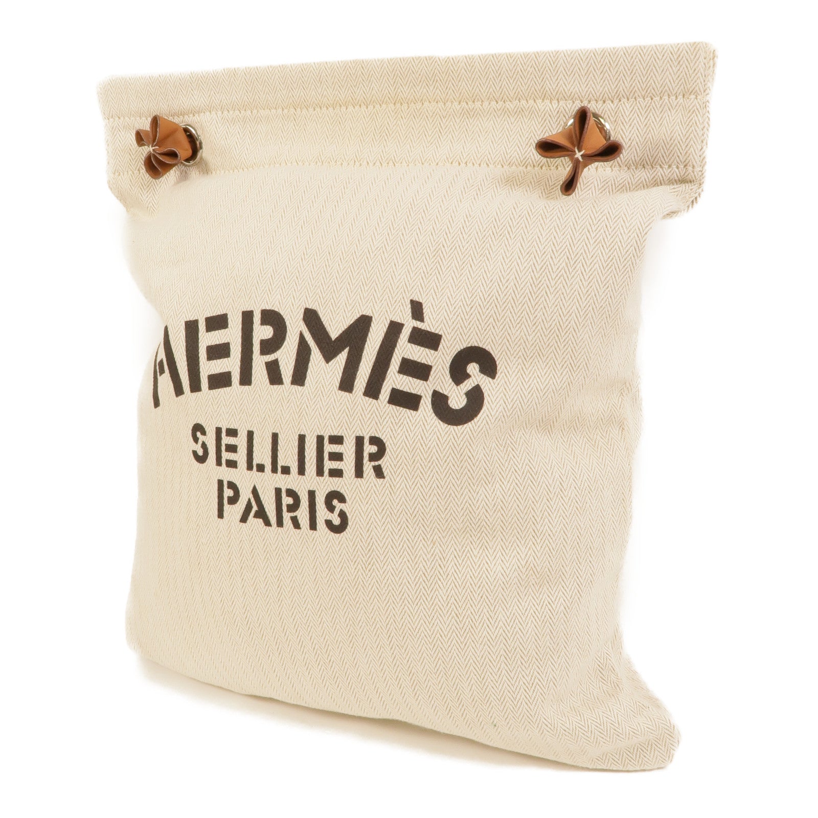 HERMES 帆布Aline Grooming肩背袋