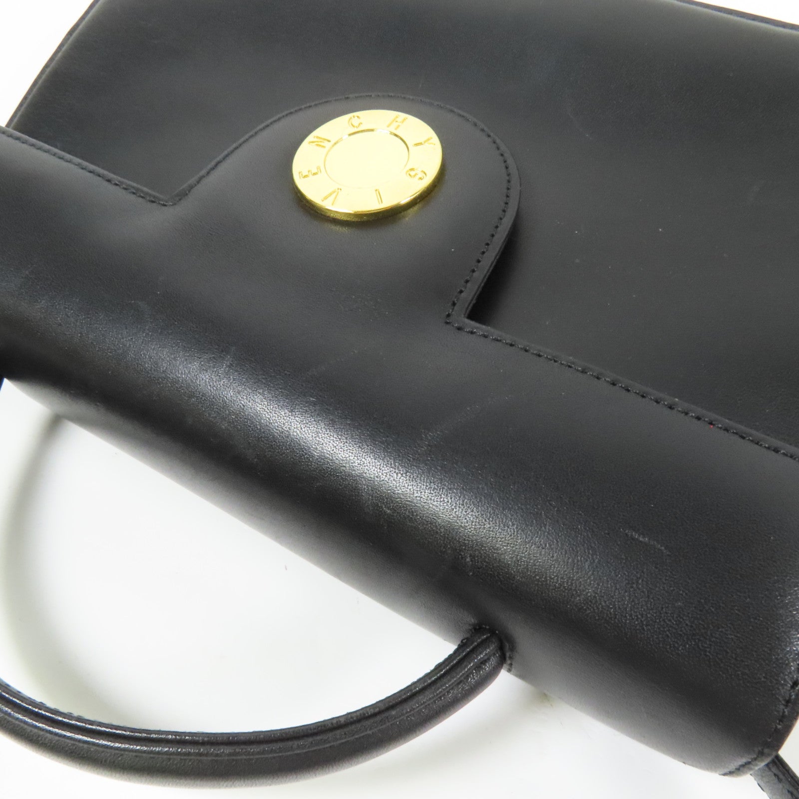 GIVENCHY 牛皮皮革2way Shoulder Bag金扣手挽肩背兩用袋