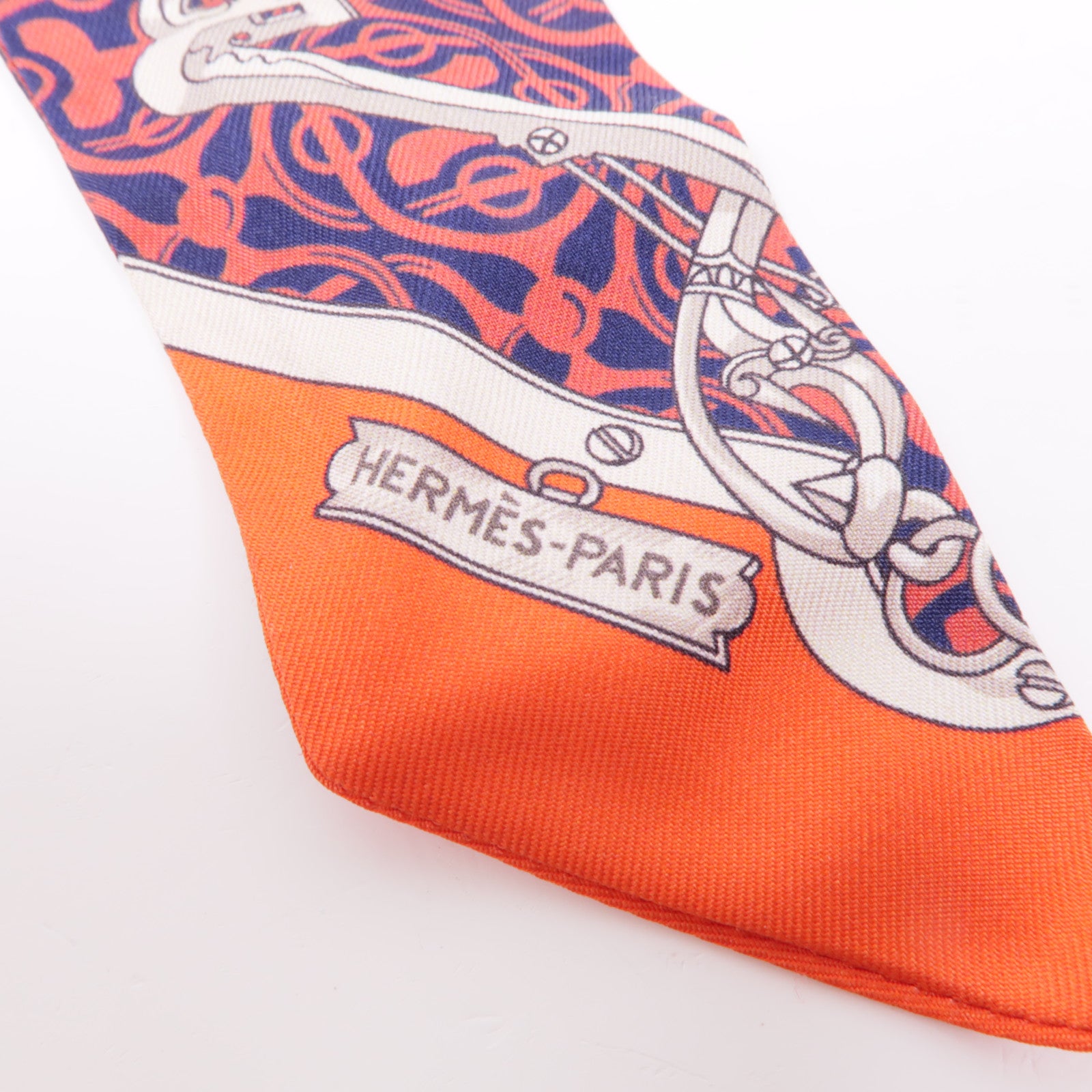 HERMES 絲質Twilly絲巾