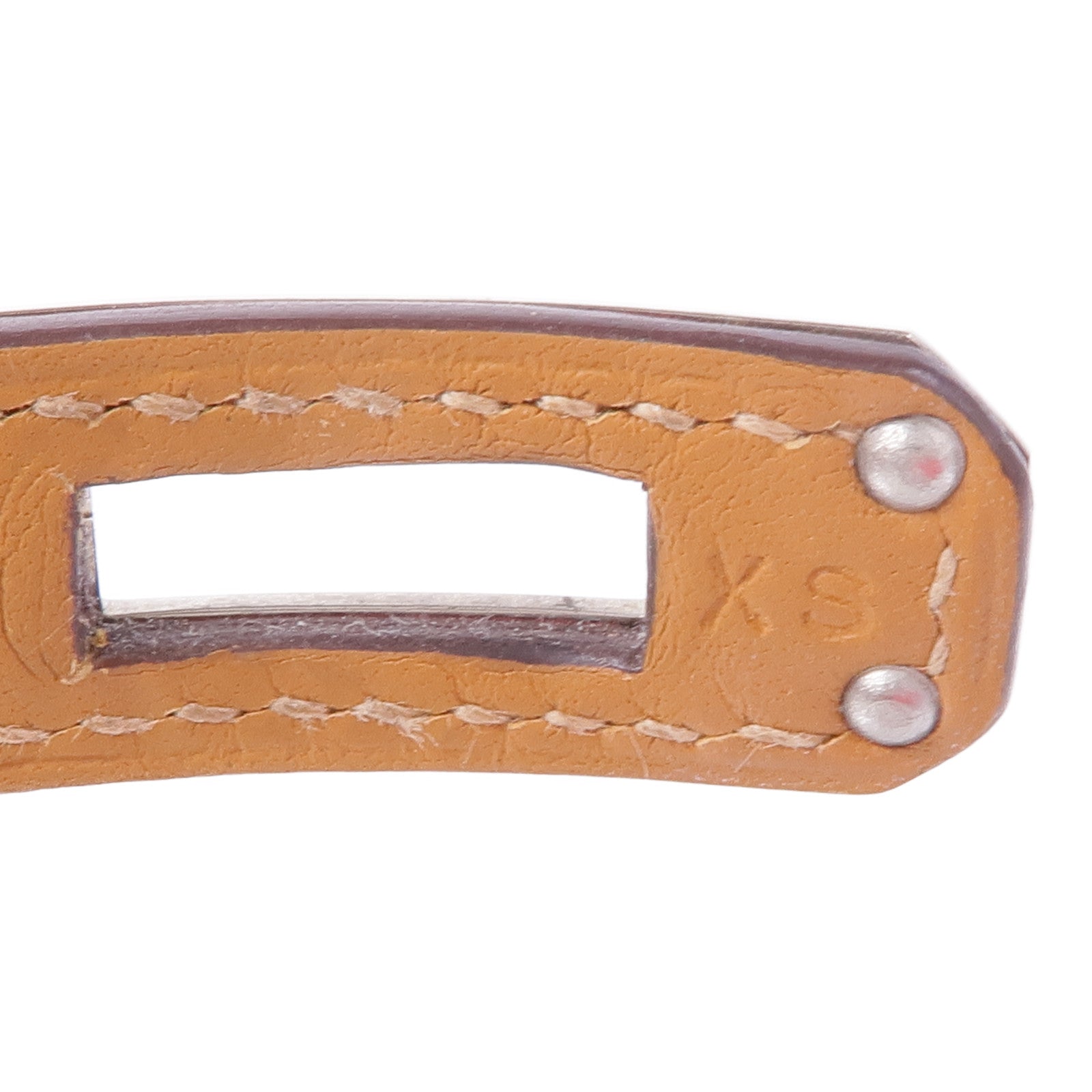 HERMES Swift皮革Kelly Double Tour Bracelet銀扣手帶